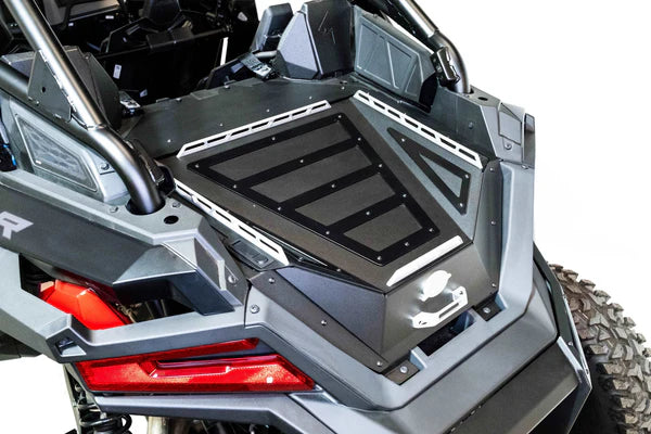 ELEKTRIC OFFROAD POLARIS PRO XP / XP4 TURBO R 2020+ VOLT BED BOX TRUNK LID MOUNTED CLOSE VIEW