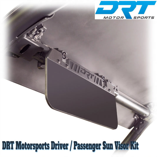 DRT Motorsports UTV SXS Sun Visor Set Universal Drivers / Passenger