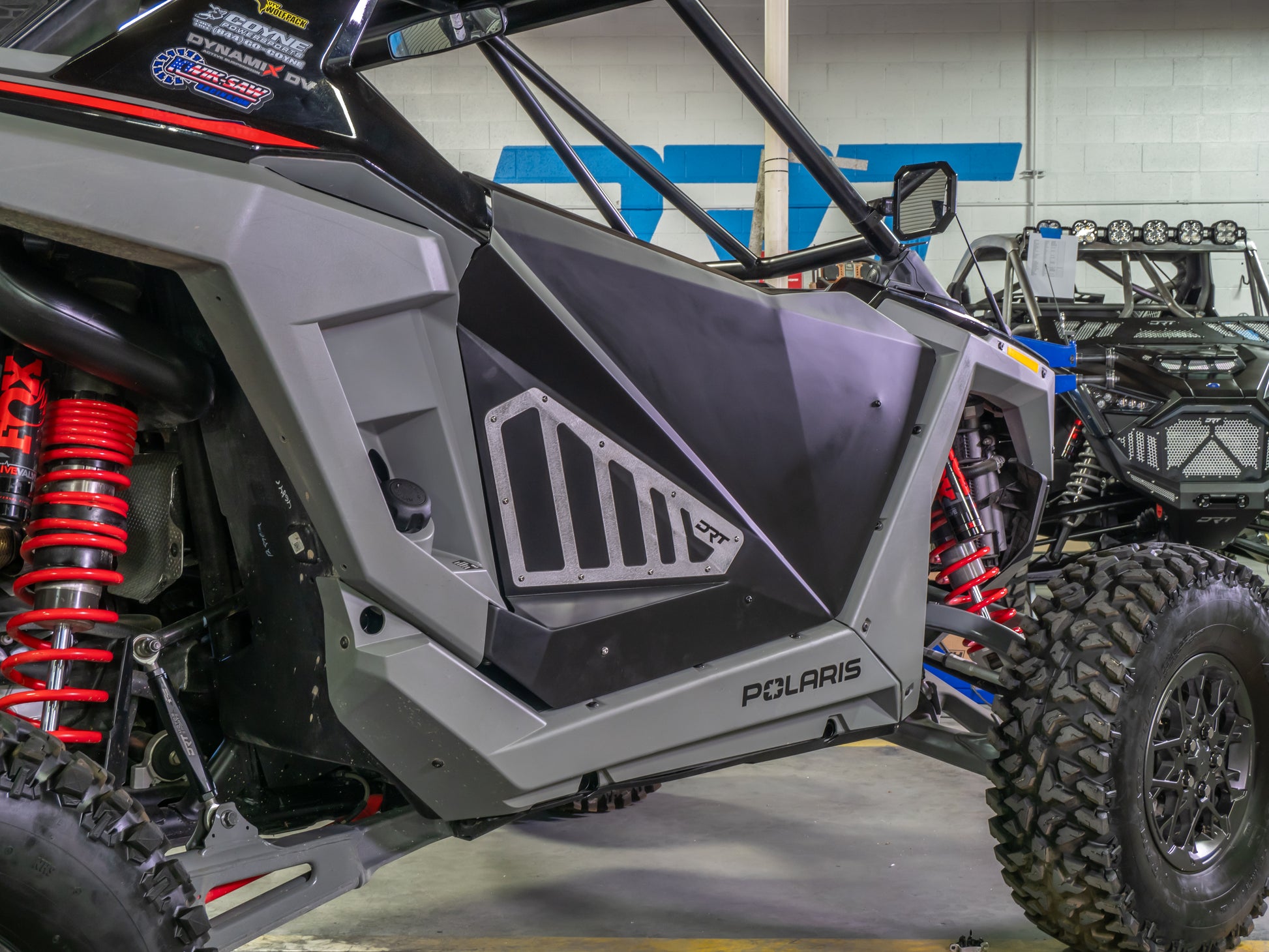 DRT Motorsports Polaris Pro XP / Pro R / Turbo R Aluminum Door Kit mounted side view