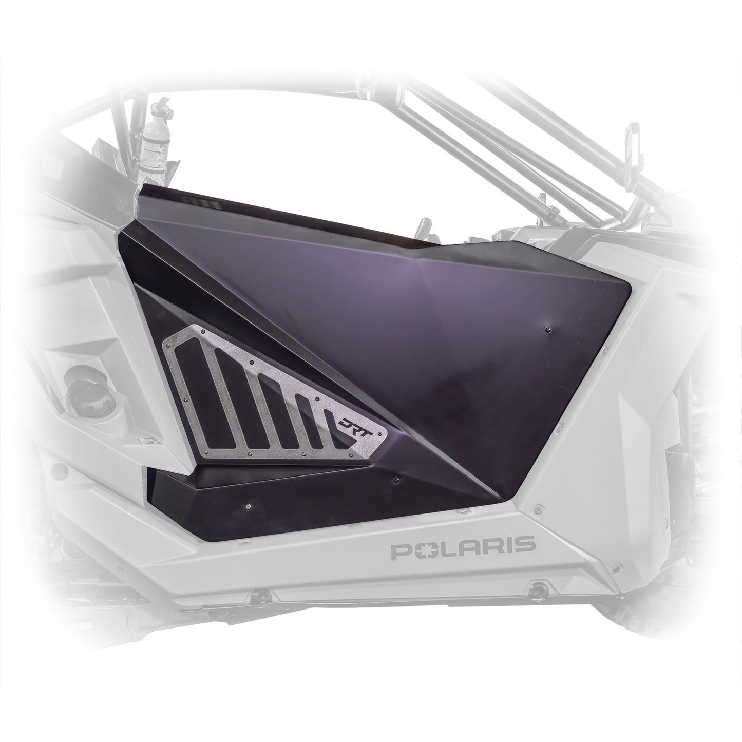 DRT Motorsports Polaris Pro XP / Pro R / Turbo R Aluminum Door Kit black and white