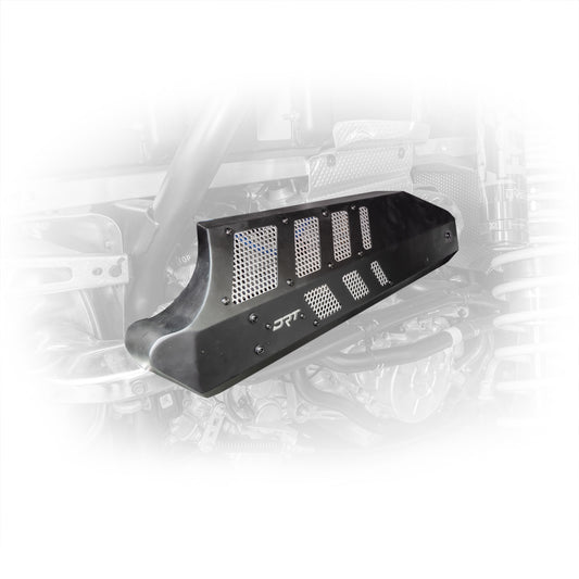 DRT Polaris Turbo R Pro XP Aluminum Headpipe Shield