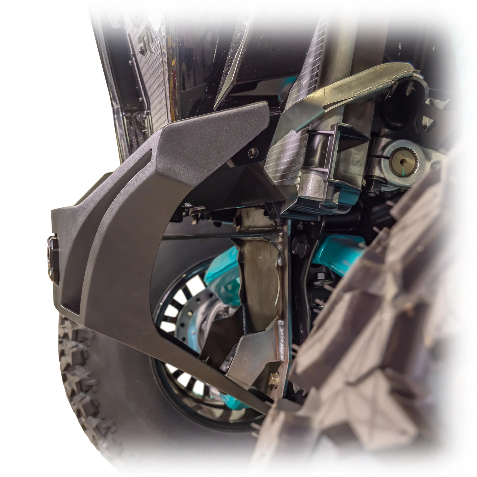 DRT Heavy Duty V2.0 Front Winch Bumper Skid Plate Polaris RZR Pro XP XP4 2020+ winch mounting