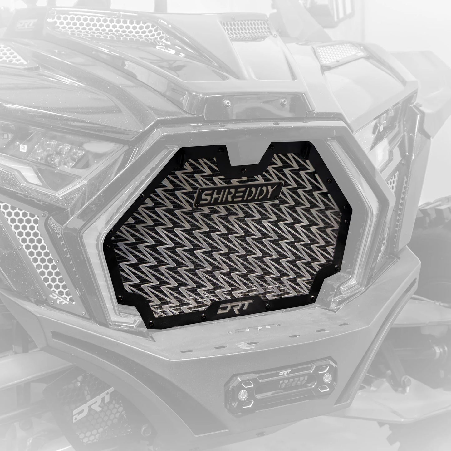 DRT SHREDDY Grill Radiator Guard Polaris RZR PRO R R4 / PRO S PRO XP 2025+