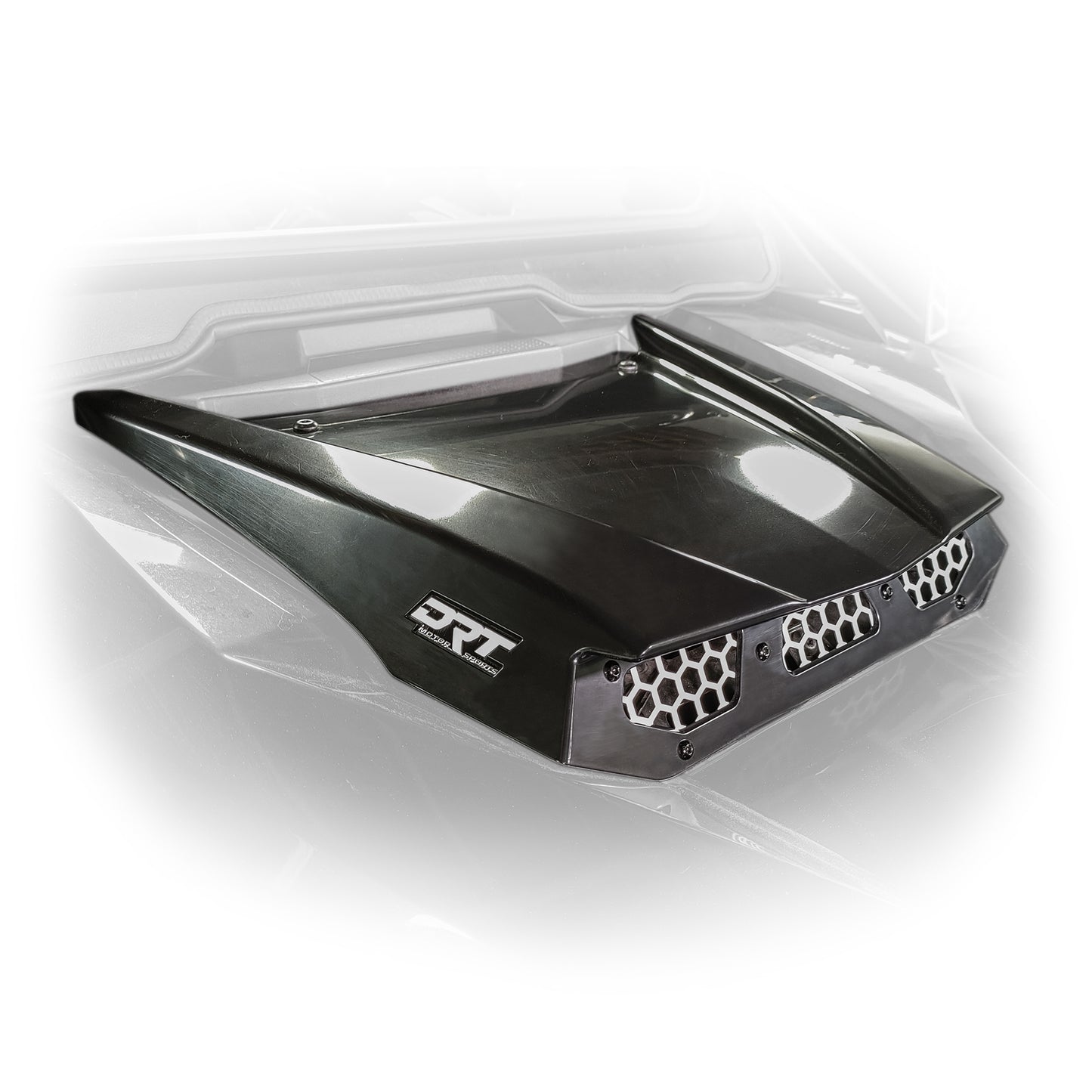 DRT Motorsports RZR Pro XP / Pro R / Turbo R 2020+ Pro Series V2.0 Hood Scoop - Black close up