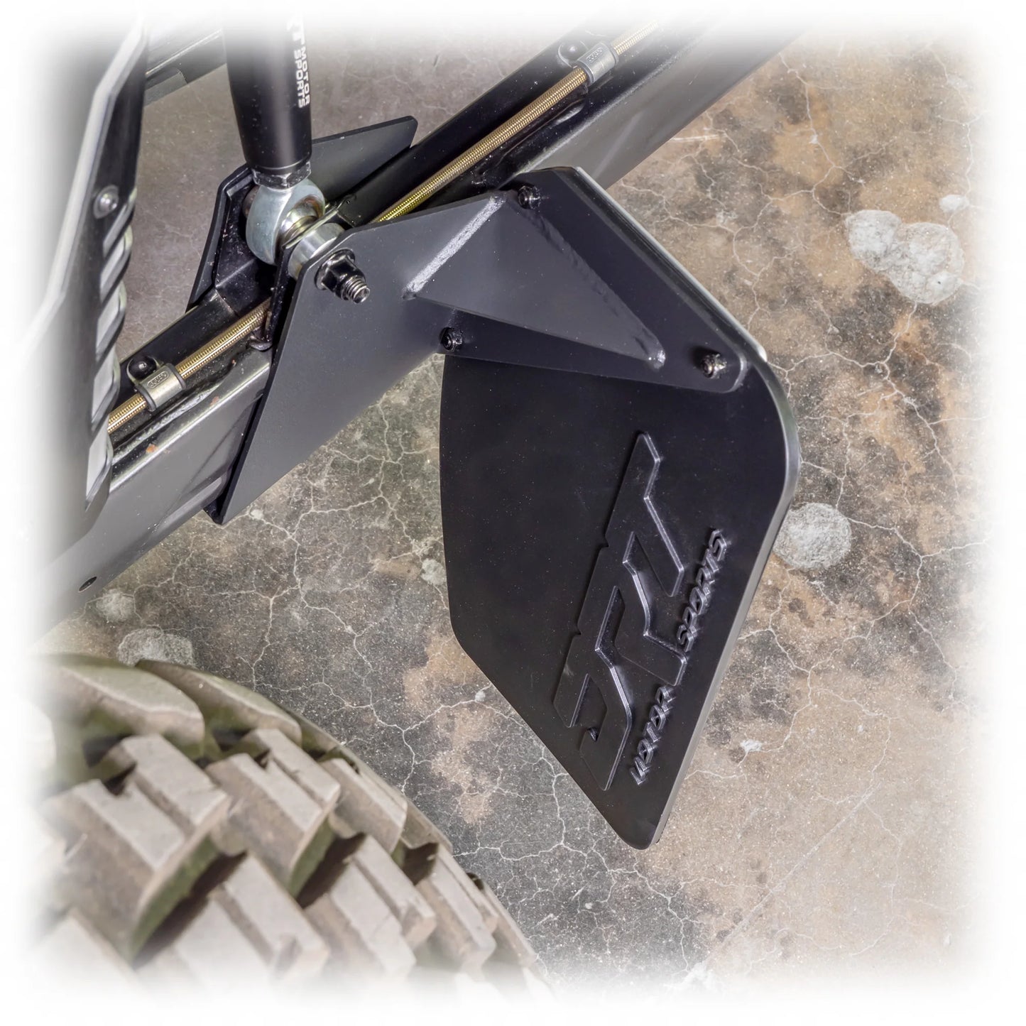DRT Billet Aluminum Extended Rear Mud Rock Flap Guards Guard POLARIS PRO XP XP4 2020+ with mounting