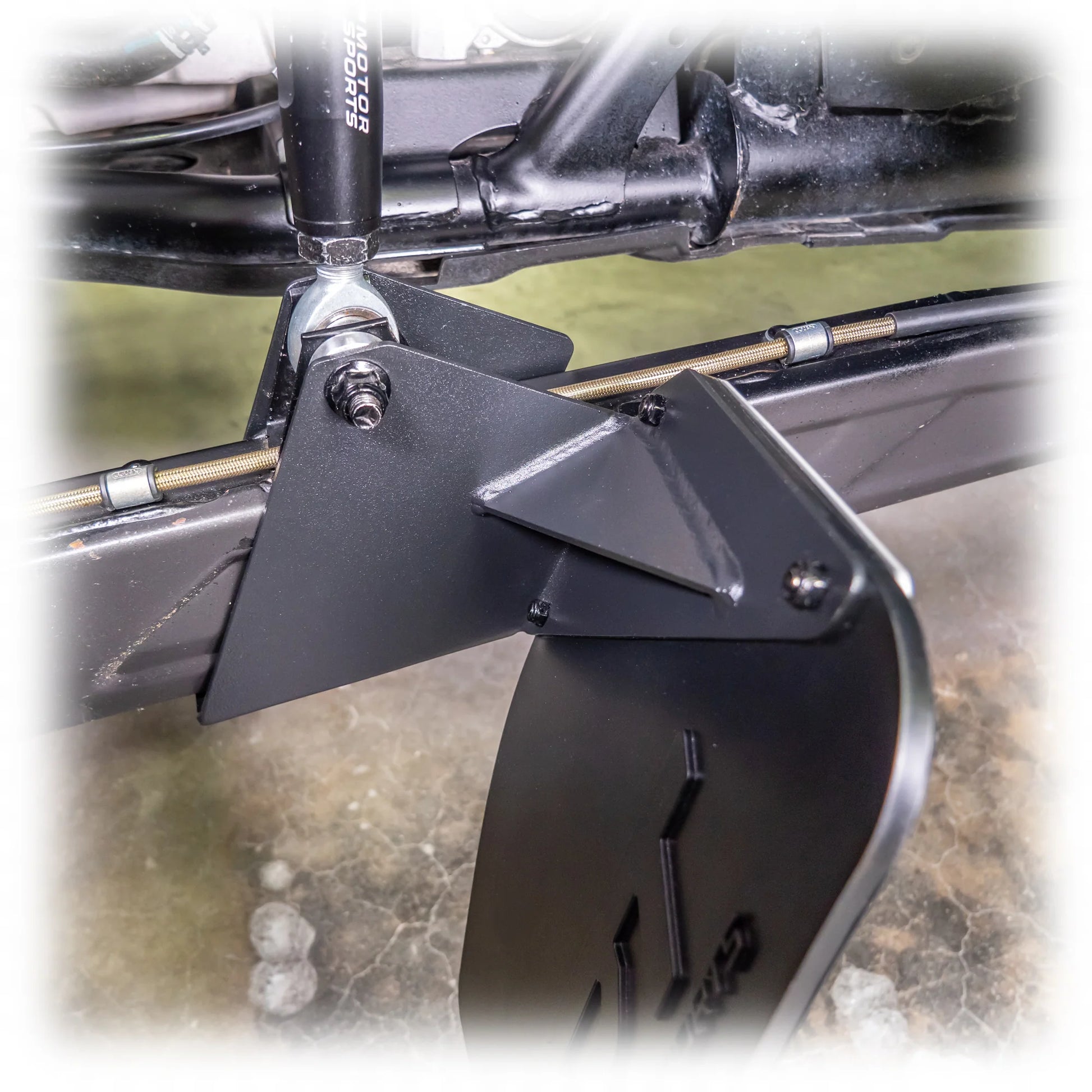 DRT Billet Aluminum Extended Rear Mud Rock Flap Guards Guard POLARIS PRO XP XP4 2020+ Mounting point