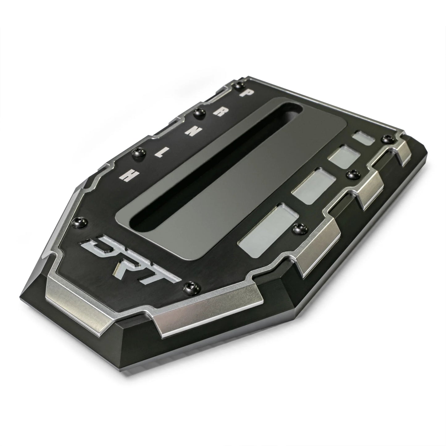 DRT Billet Aluminum Shift Shifter Gate Polaris RZR PRO XP PRO R TURBO R PRO S Side View