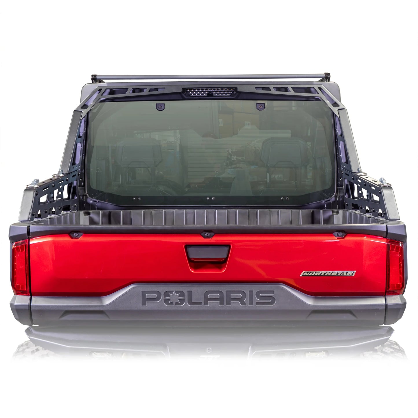 DRT Rear Bed Chase Rack Storage System POLARIS RANGER XD 1500 2024+ rear view