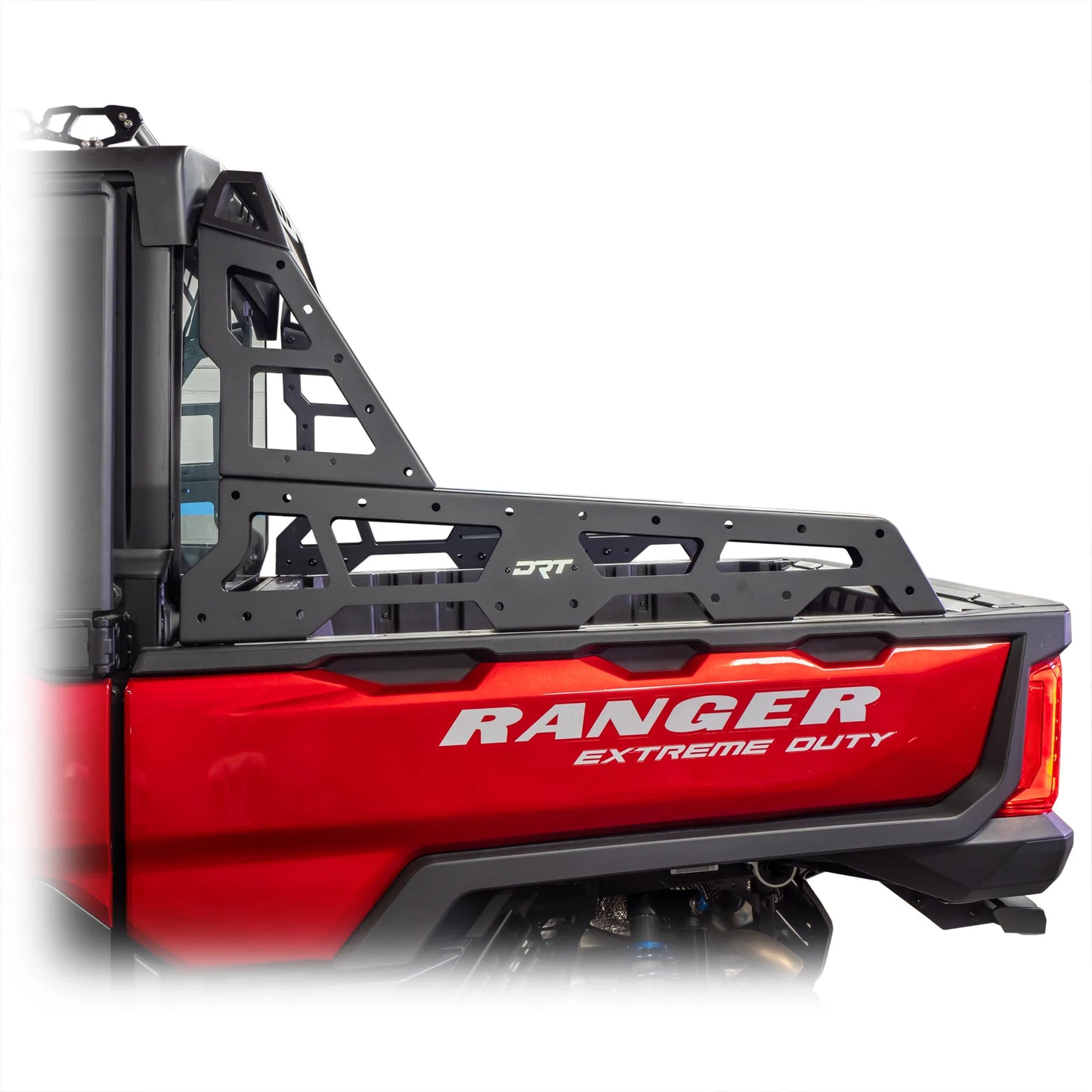 DRT Rear Bed Chase Rack Storage System POLARIS RANGER XD 1500 2024+ side view