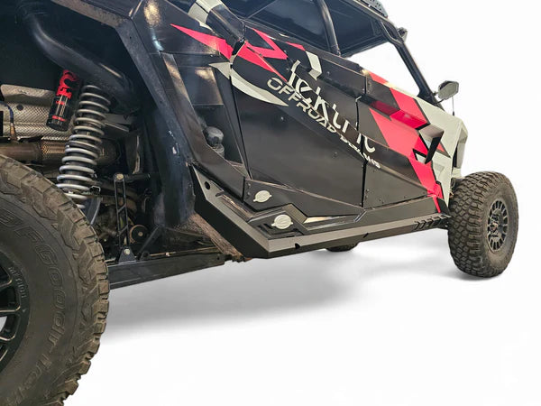EOD VOLT ROCK SLIDERS GUARDS RAILS POLARIS RZR PRO XP PRO R TURBO R FOUR SEAT mounted #2
