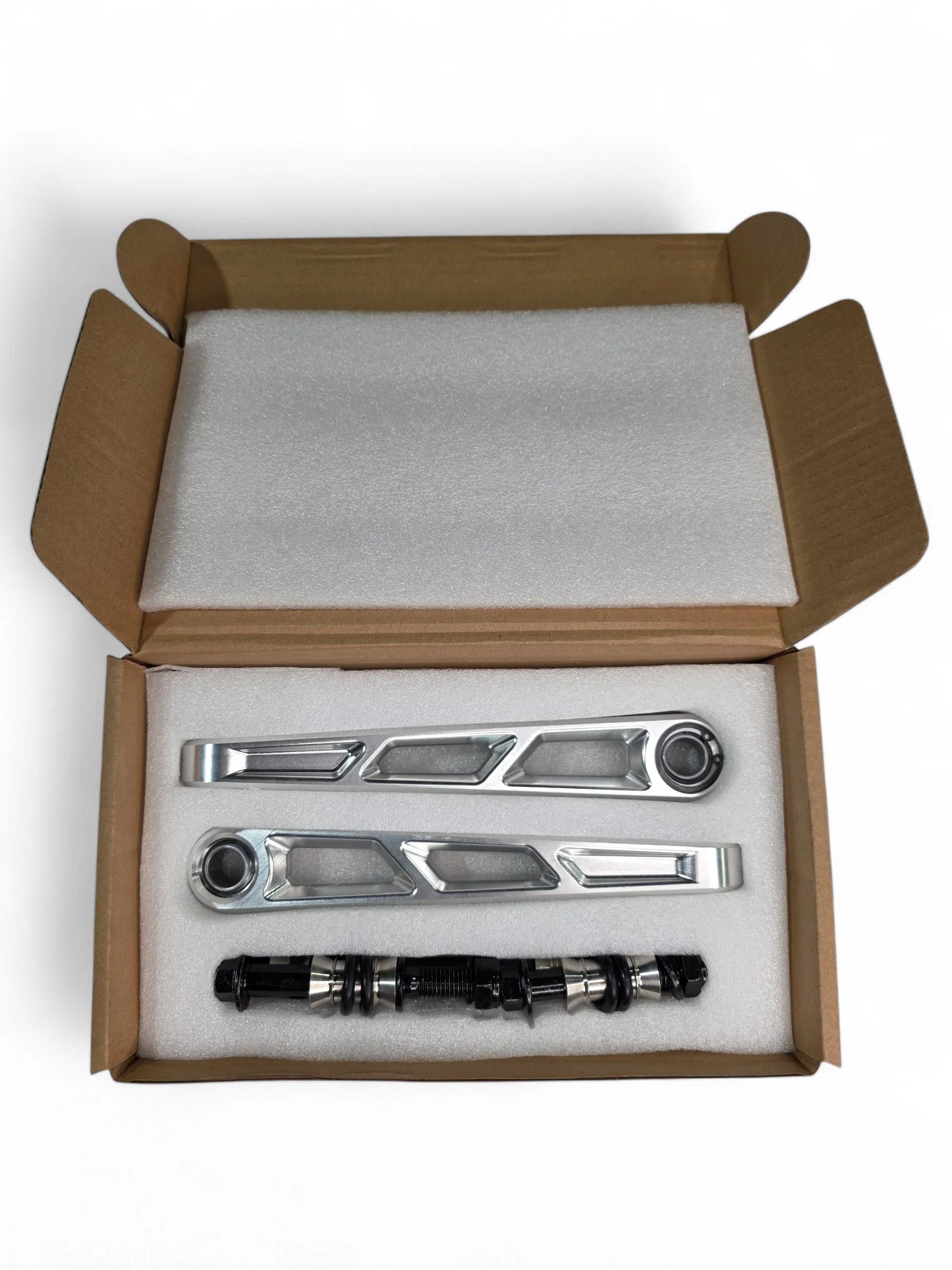 Elektric Offroad Billet Front Sway Bar Links Can-Am Maverick R / Max 2024+ Clear