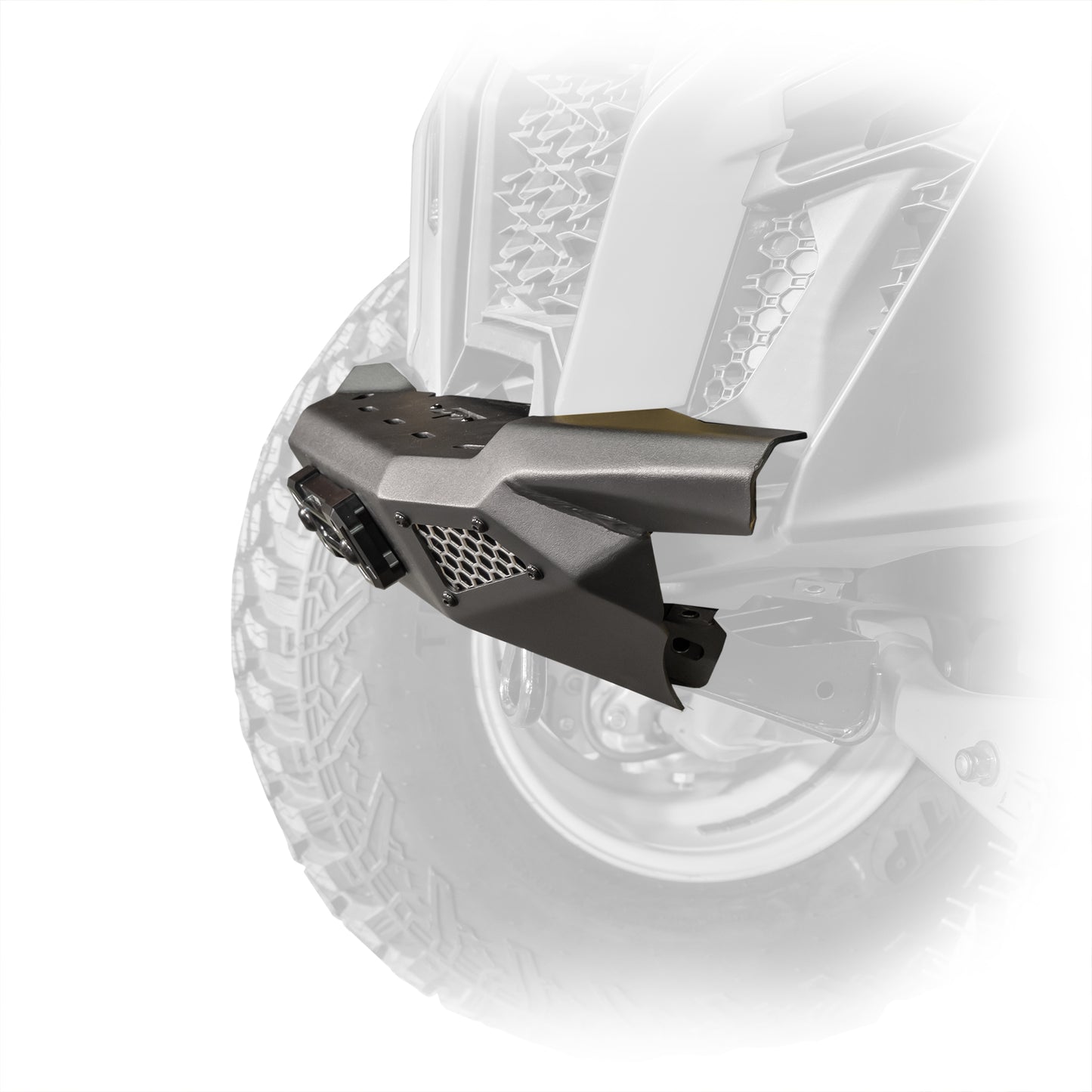DRT Motorsports Can Am Maverick R 2024+ Front Bumper close side view