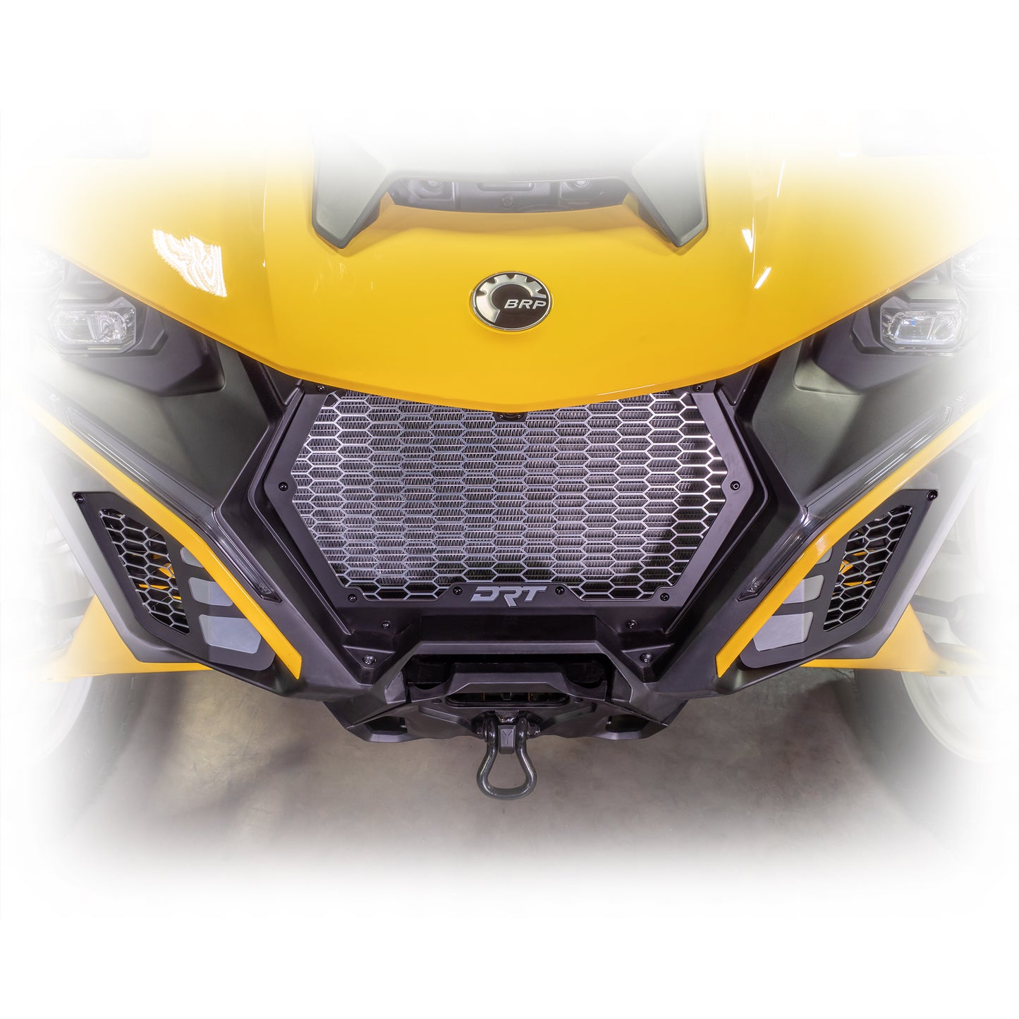 DRT Motorsports Can Am Maverick R Aluminum Front Grill Kit Color Close View