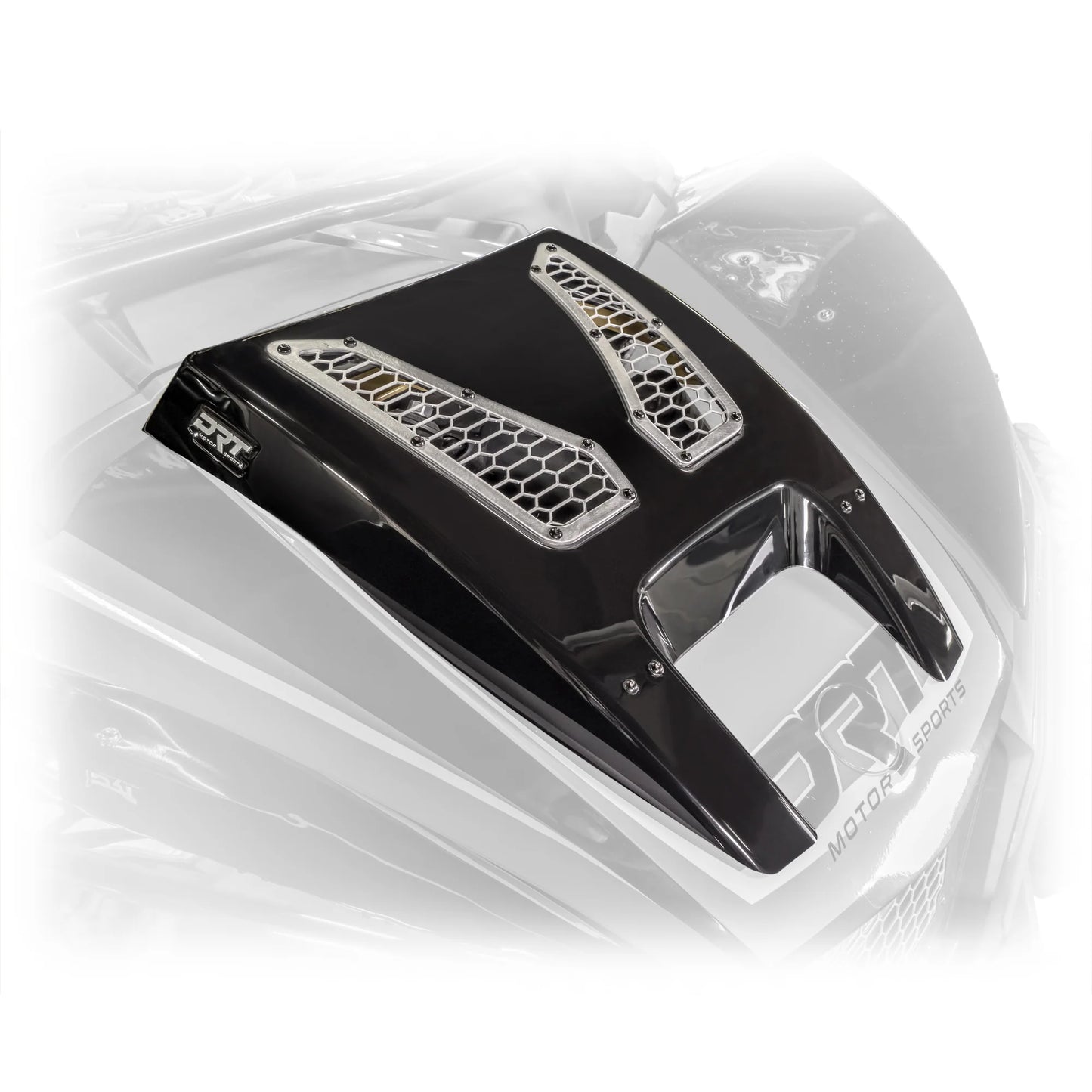 DRT Motorsports Can Am MAVERICK R X XRS 2024+ Vented ABS Hood Scoop Side View