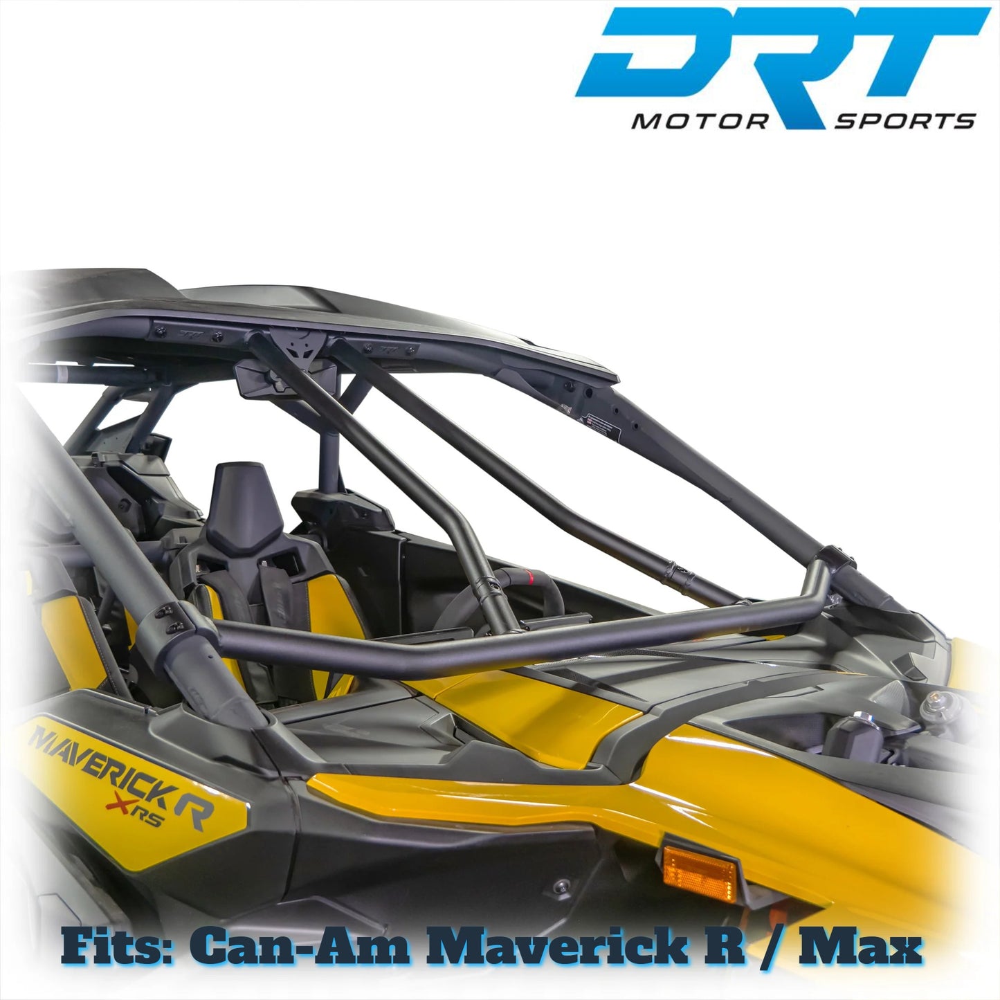 DRT Bolt on Intrusion Bar Kit for OE Cage Fits: CAN-AM MAVERICK R 2024+ / Max Promo Pic