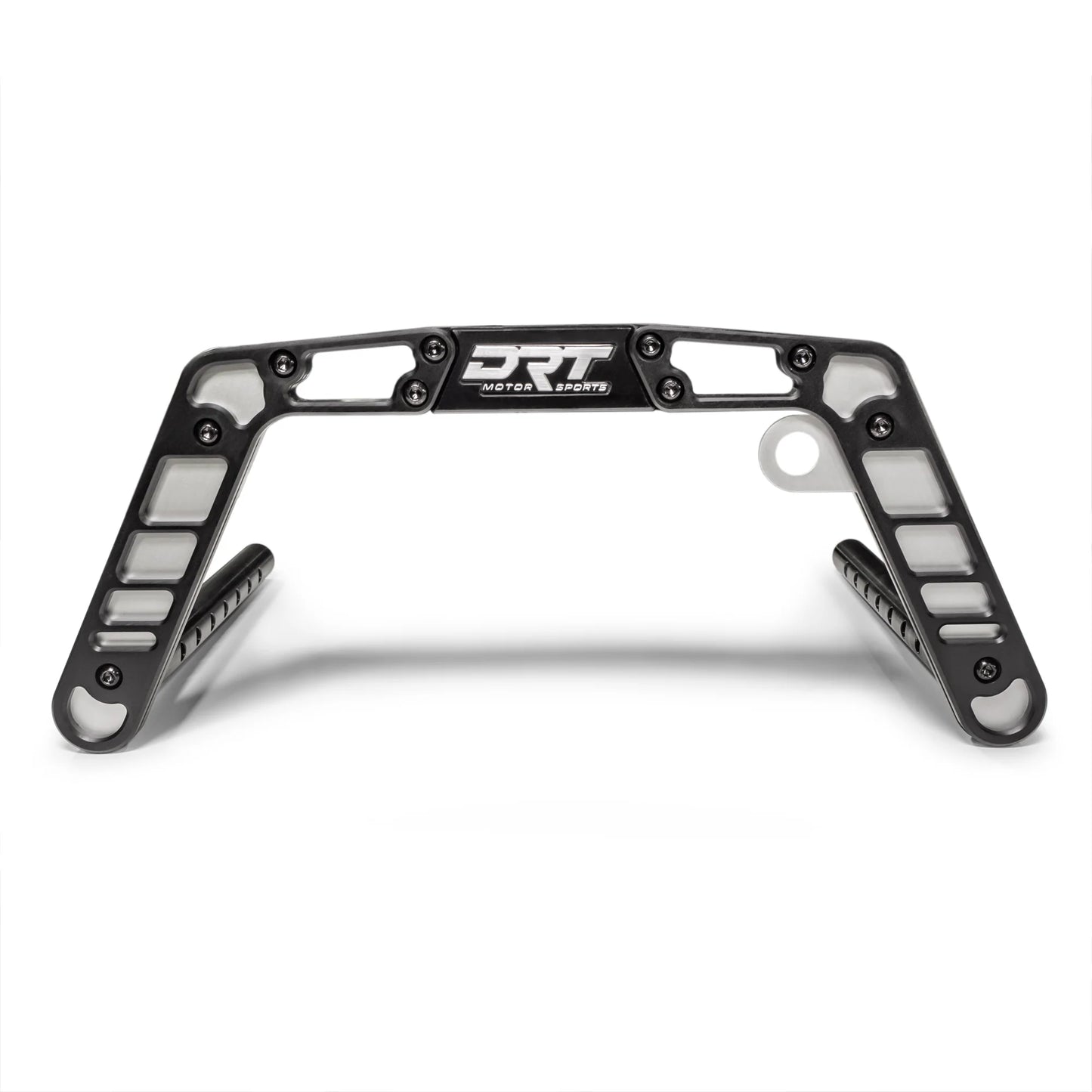 DRT Billet Aluminum Pro Series Passenger Grab Handle YAMAHA YXZ1000R YXZ 1000 Front view with logo