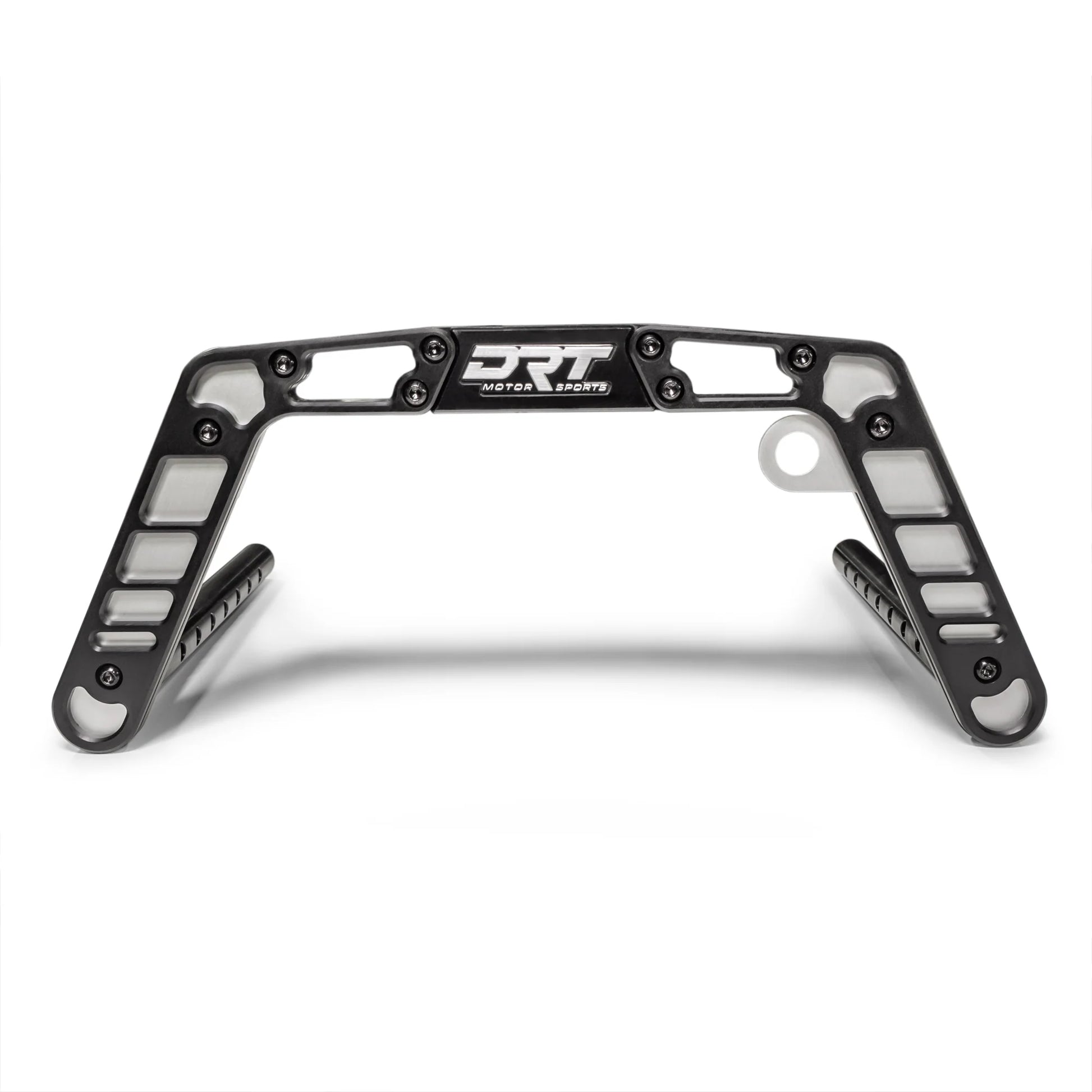 DRT Billet Aluminum Pro Series Passenger Grab Handle YAMAHA YXZ1000R YXZ 1000 Front view with logo