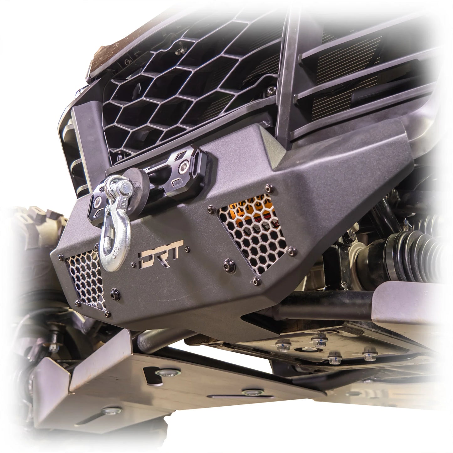 DRT Heavy Duty Front Winch Bumper Skid Plate SEGWAY VILLIAN SX10 2022+