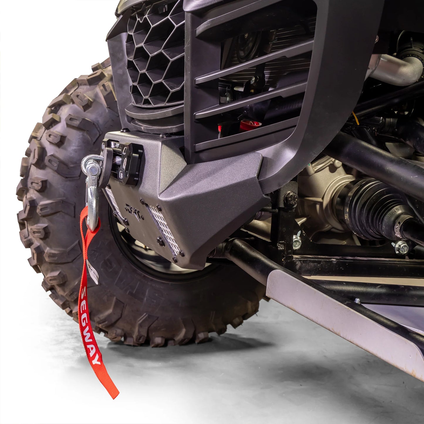 DRT Heavy Duty Front Winch Bumper Skid Plate SEGWAY VILLIAN SX10 2022+