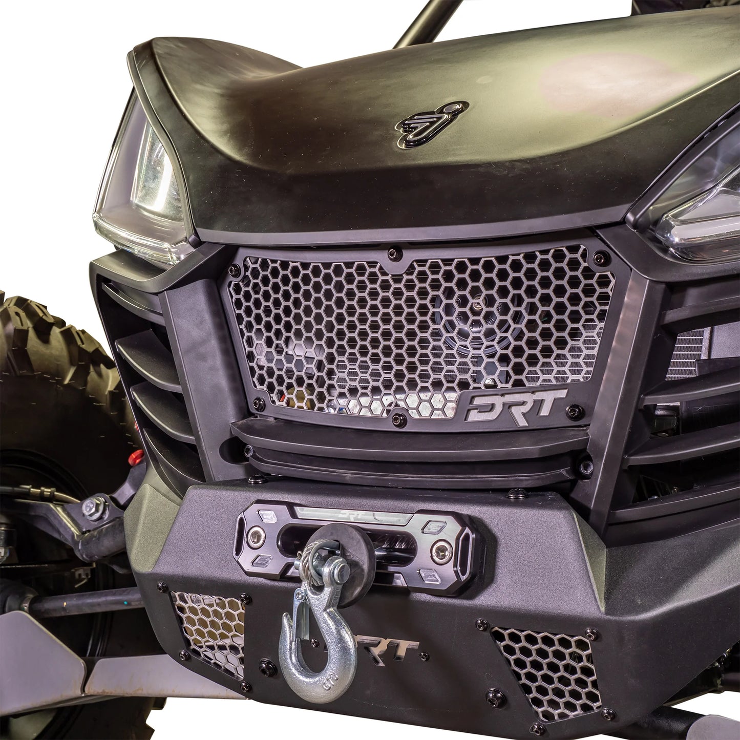 DRT Front Aluminum Mesh Grill Radiator Guard SEGWAY VILLIAN SX10 2022+