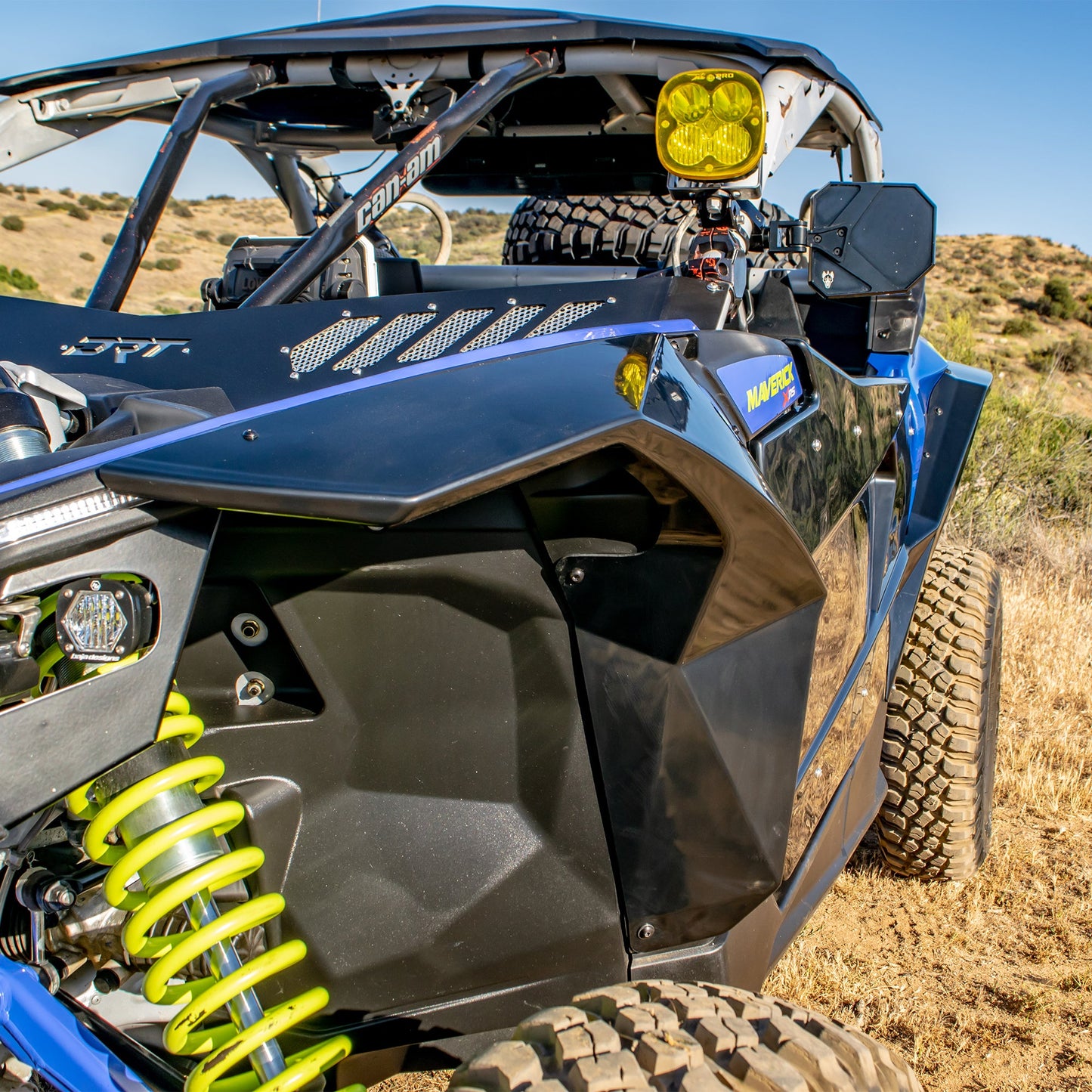 DRT Motorsports Can Am X3 2017+ ABS Extended Fenders Front and Rear