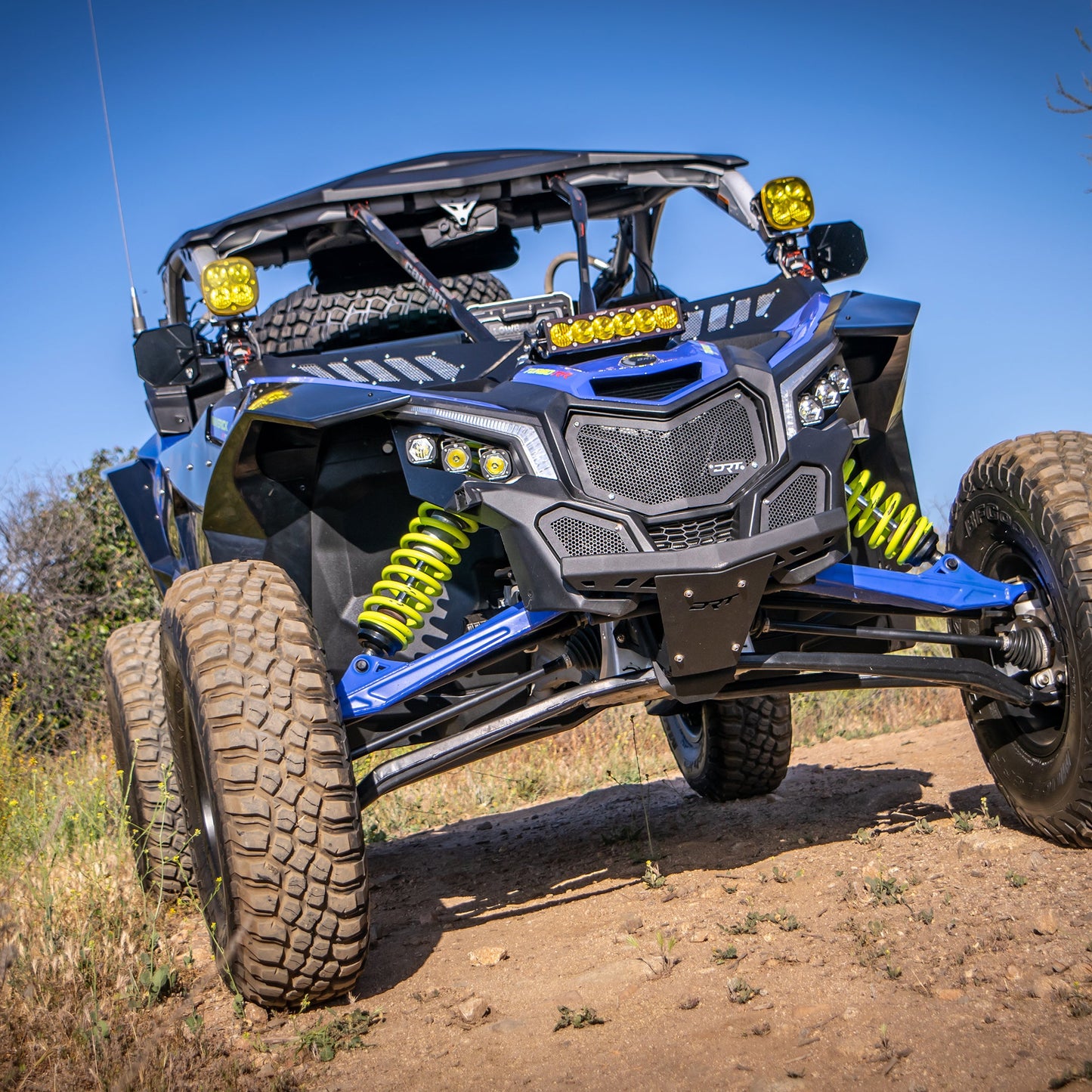 DRT Motorsports Can Am X3 2017+ ABS Extended Fenders Front and Rear