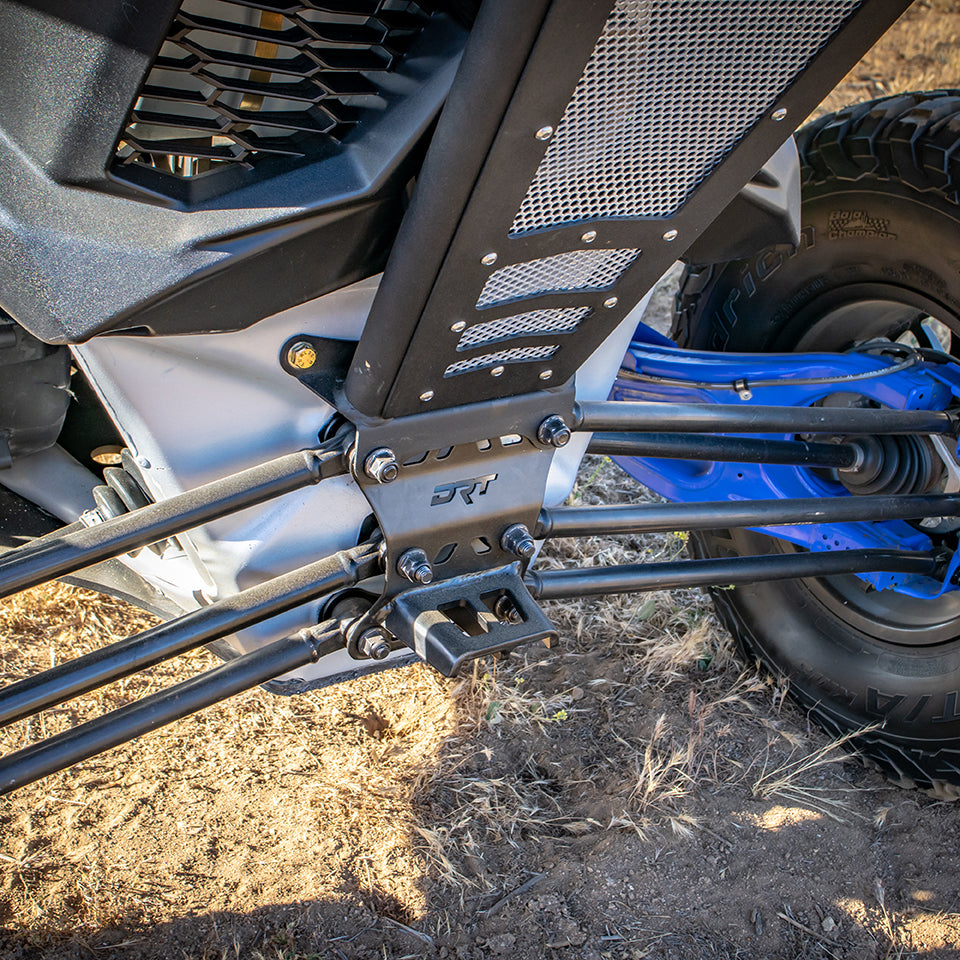 DRT Motorsports Can Am Maverick X3 2017+ Dual Sheer Radius Rod Plate