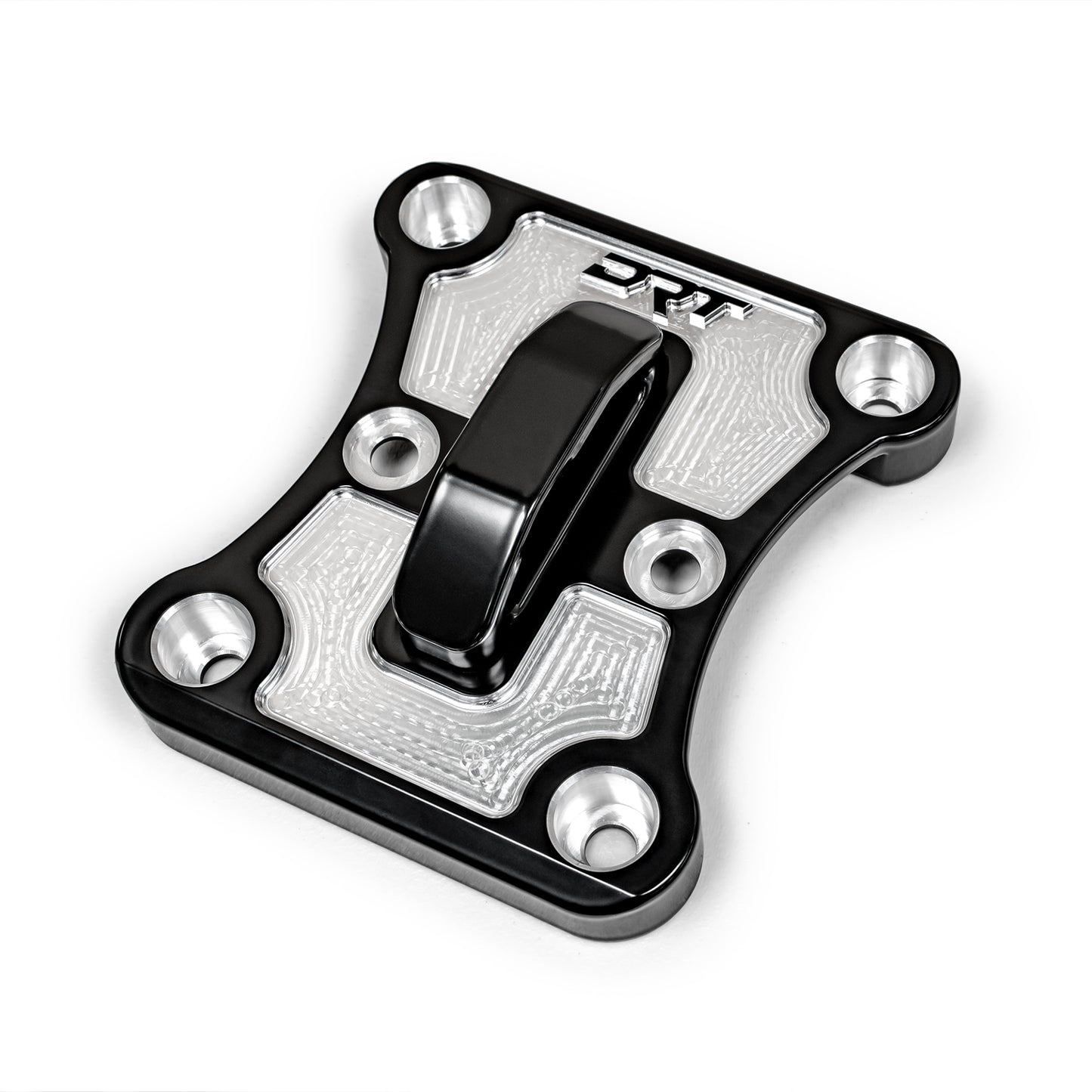 DRT Motorsports Can Am Maverick X3 2017+ Billet Radius Rod Plate Black detail view
