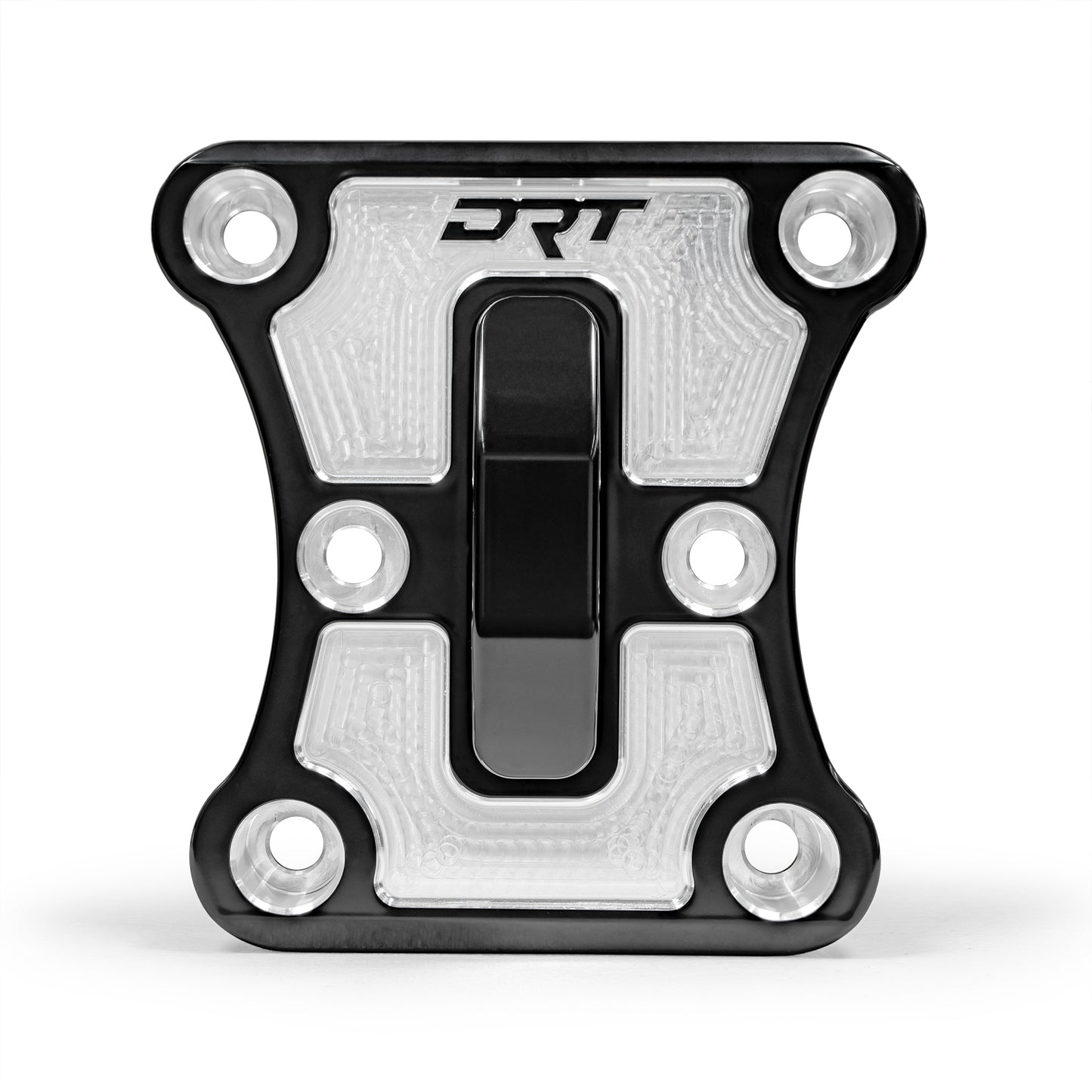 DRT Motorsports Can Am Maverick X3 2017+ Billet Radius Rod Plate Black close view #2