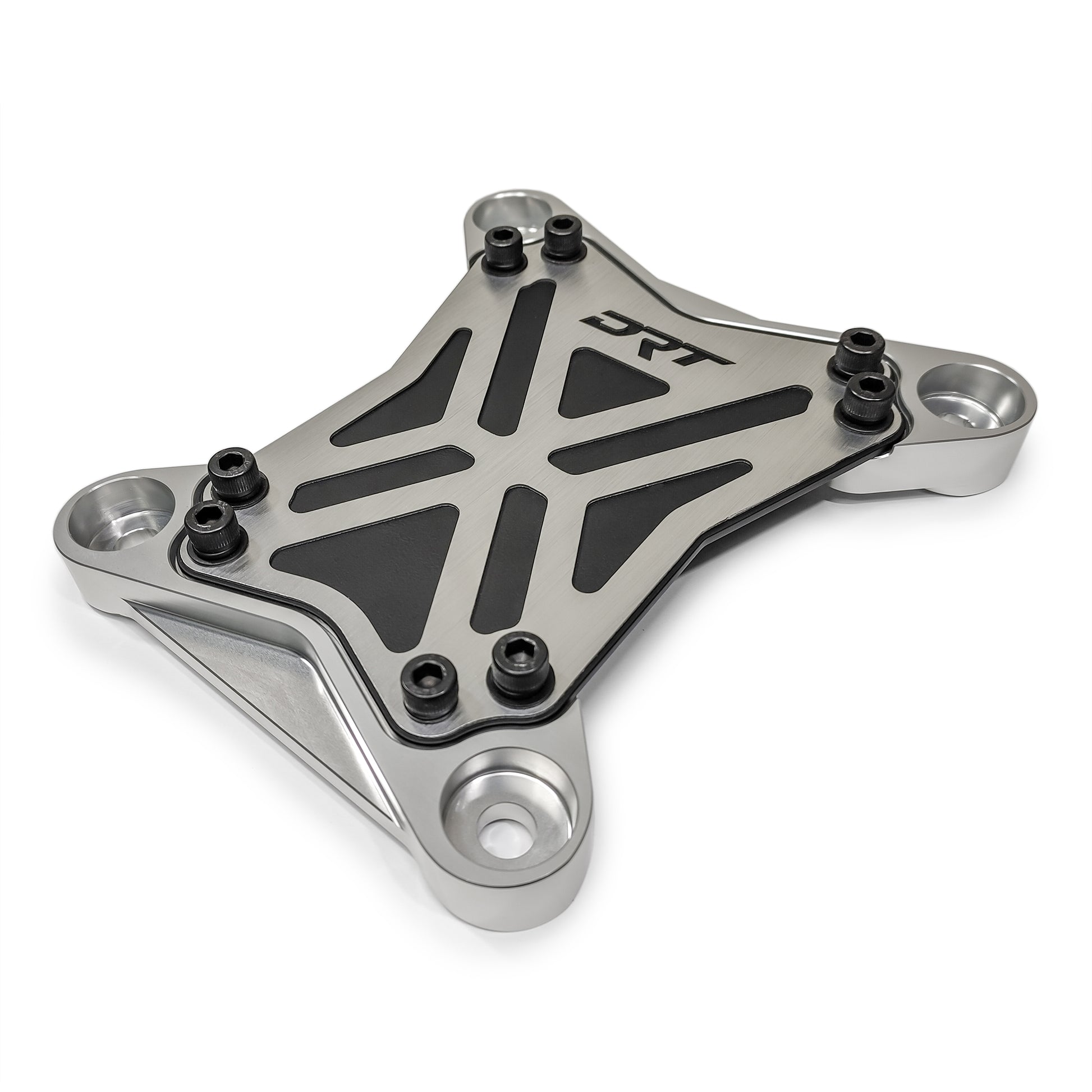 DRT Motorsports 3 PC Radius Rod Reinforcement Plate Polaris Pro XP close side view