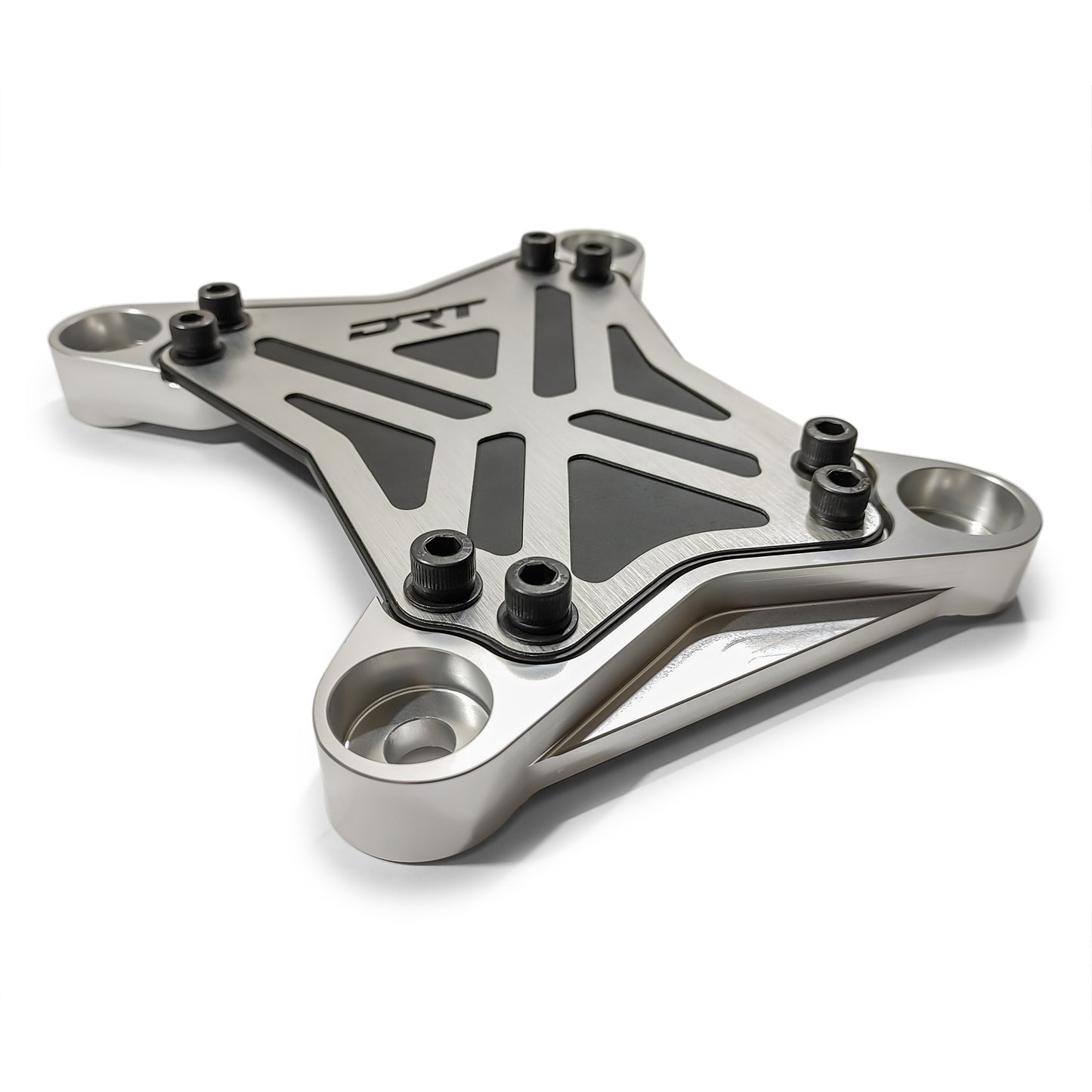 DRT Motorsports 3 PC Radius Rod Reinforcement Plate Polaris Pro XP bottom close view