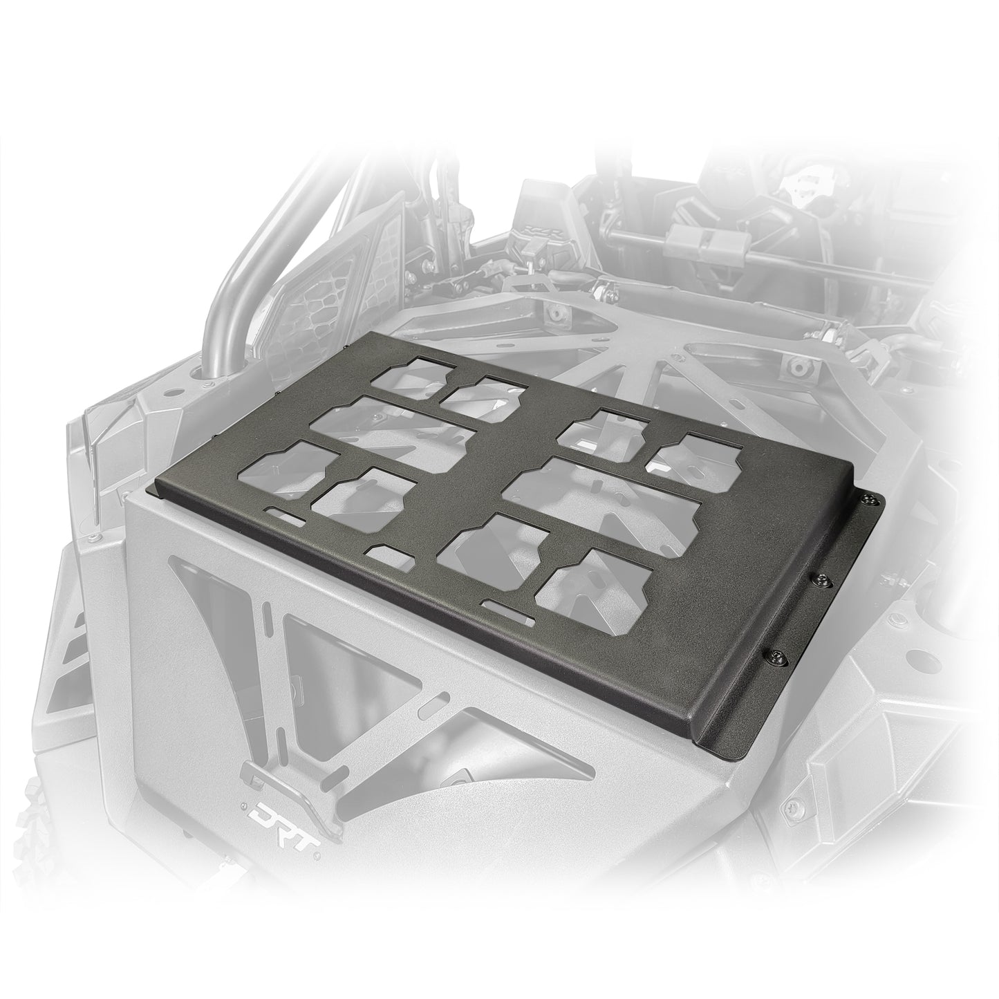 DRT Motorsports Polaris RZR Pro R / Turbo R / Pro XP 2022+ Packout Mount for Tire Carrier/Adventure Rack