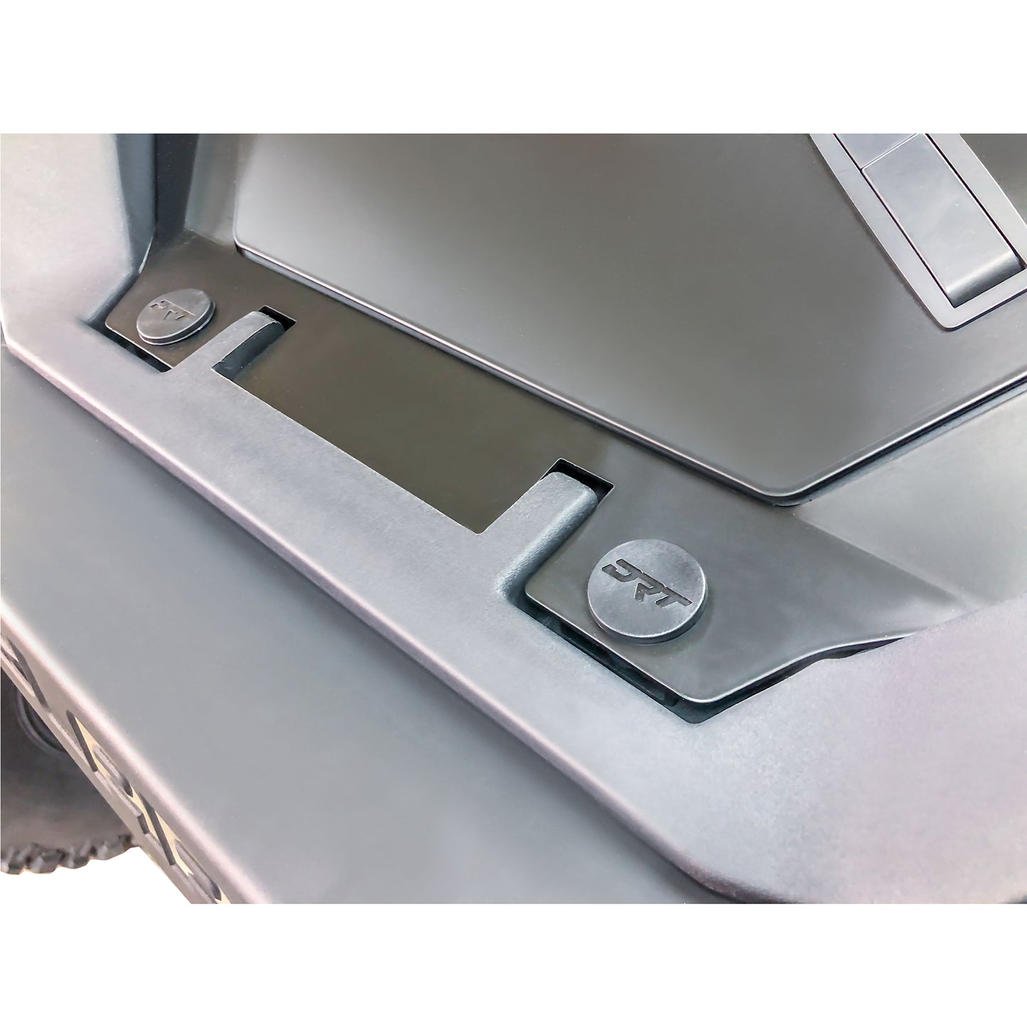 DRT Motorsports Polaris Pro R 2022+ Aluminum Trunk Enclosure - Black detail