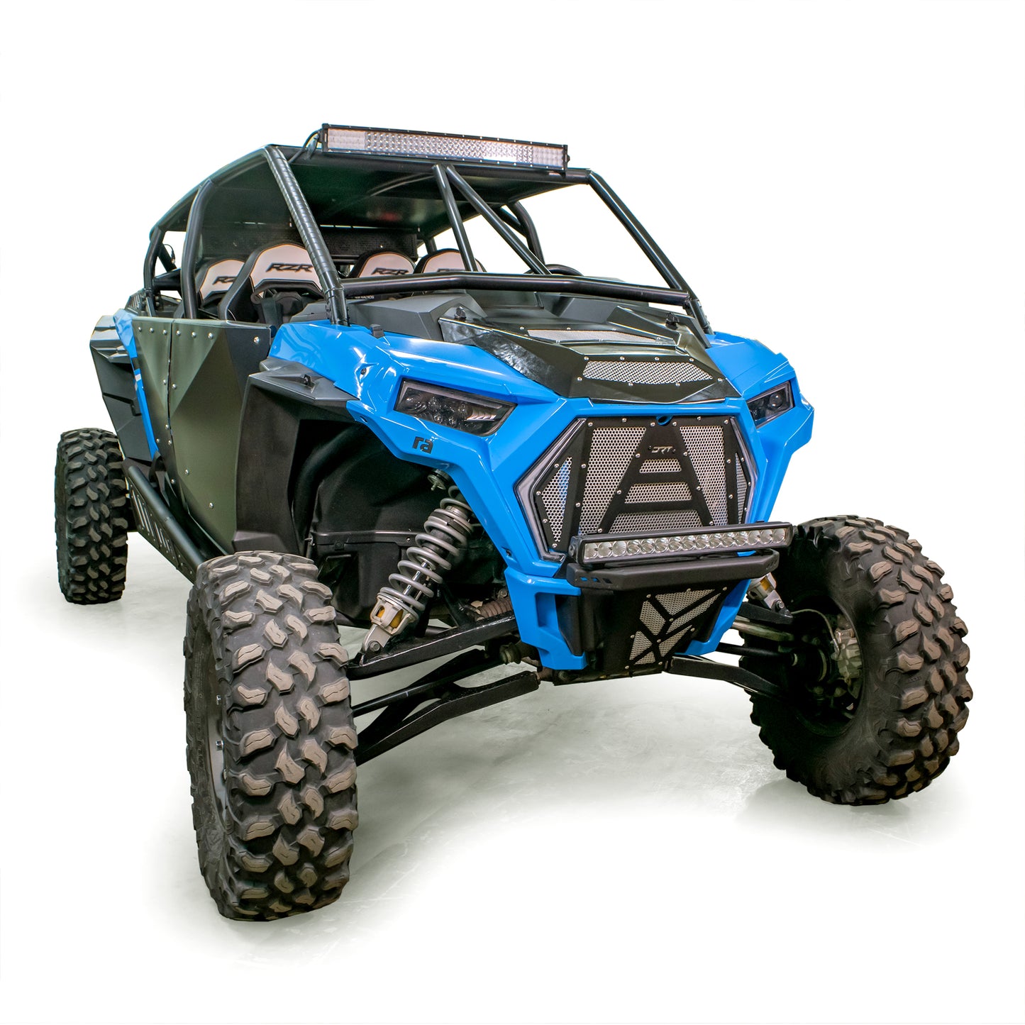 DRT Motorsports RZR 2019+ XP 1000 / XP Turbo / Turbo S High Impact ABS Vented Hood far view