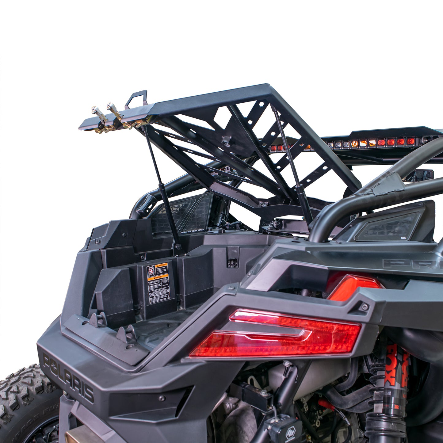 DRT Motorsports Tire Carrier/Adventure Rack - RZR PRO XP / RZR TURBO R / RZR PRO R Opened