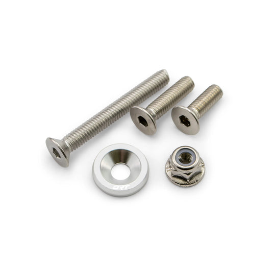 DRT Motorsports Fender / Rock Washer and Hardware Dress Up Kit Silver