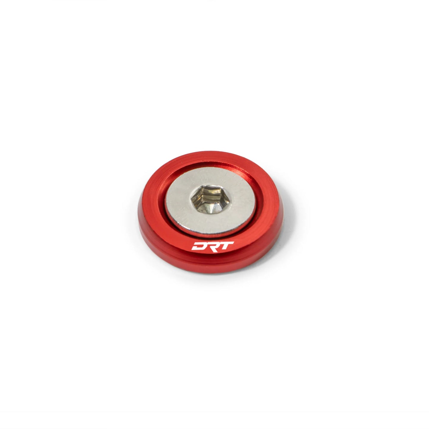 DRT Motorsports Fender / Rock Washer and Hardware Dress Up Kit red with bolt