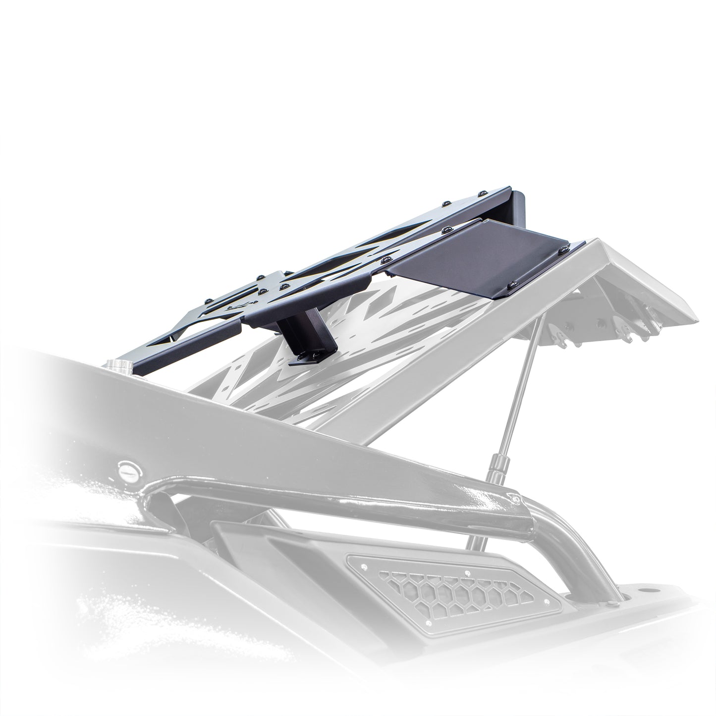 DRT Motorsports RZR Pro R / Turbo R / Pro XP 2022+ Oversize Tire Carrier Mount Accessory opened view