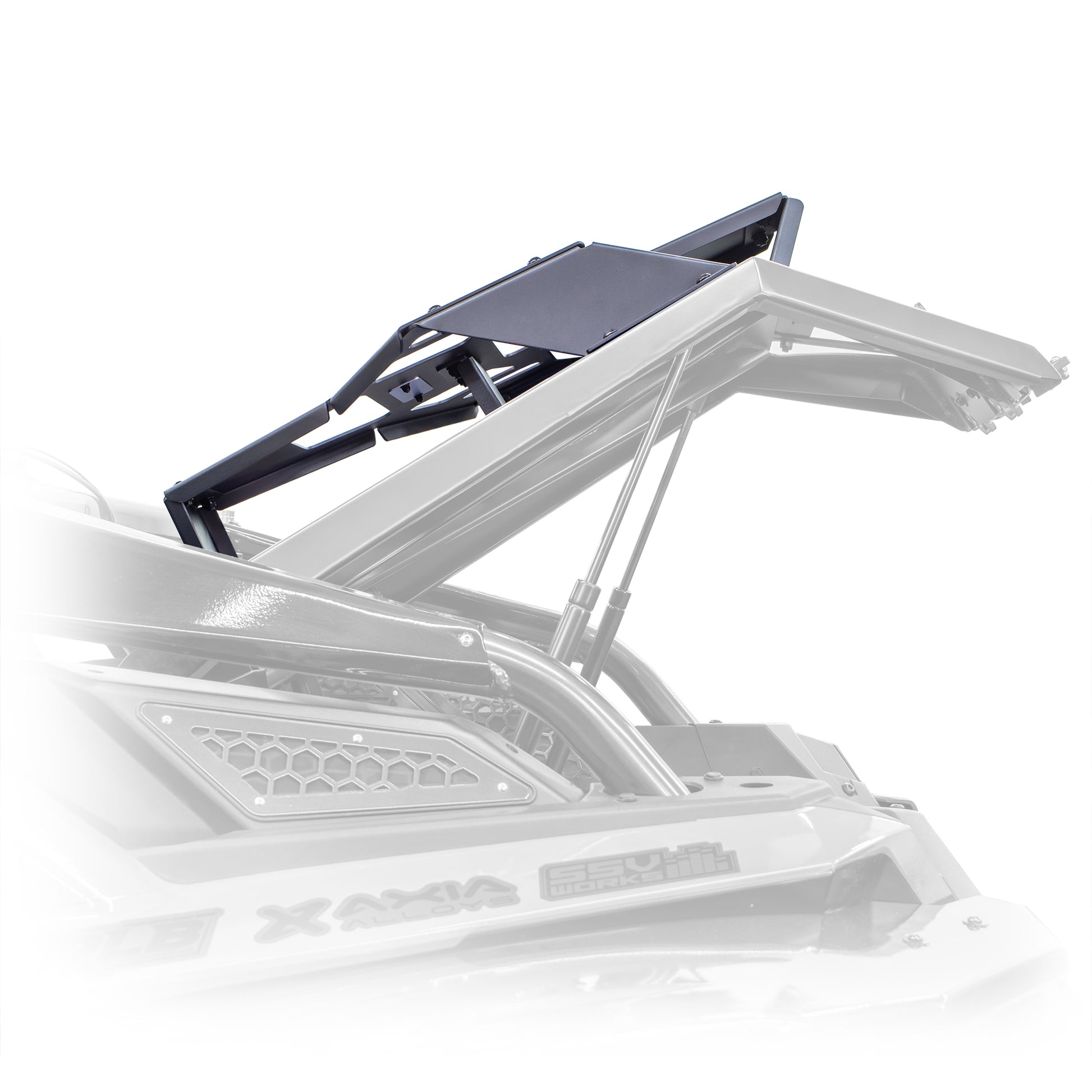 DRT Motorsports RZR Pro R / Turbo R / Pro XP 2022+ Oversize Tire Carrier Mount Accessory side lower view