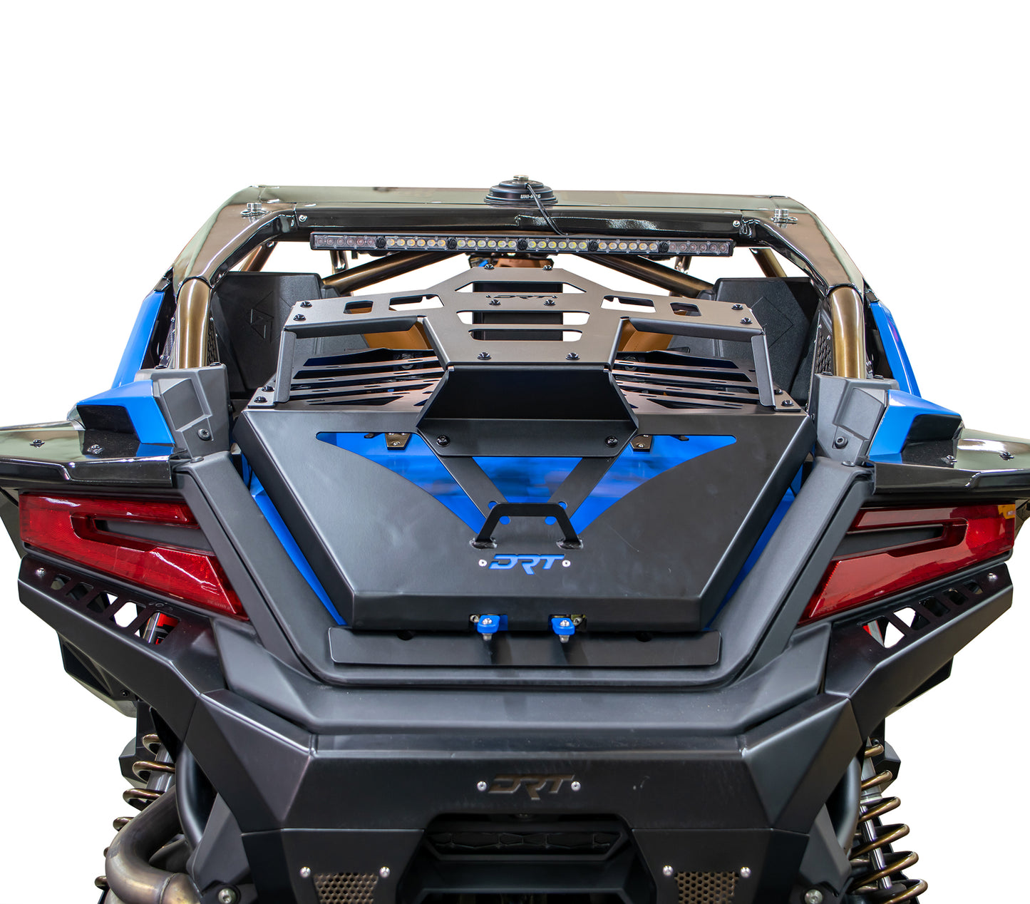 DRT Motorsports RZR Pro R / Turbo R / Pro XP 2022+ Oversize Tire Carrier Mount Accessory rear view