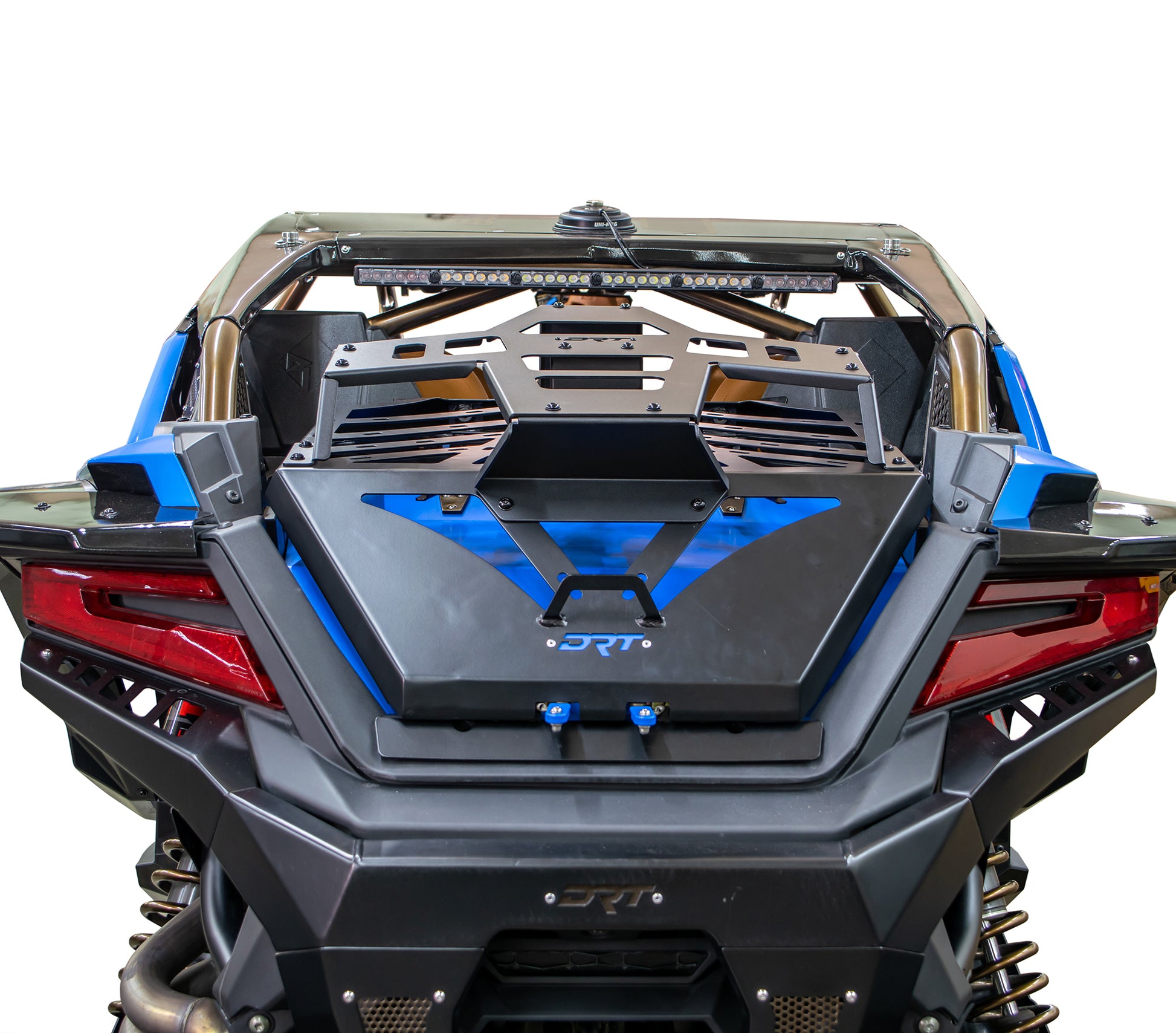DRT Motorsports RZR Pro R / Turbo R / Pro XP 2022+ Oversize Tire Carrier Mount Accessory rear view