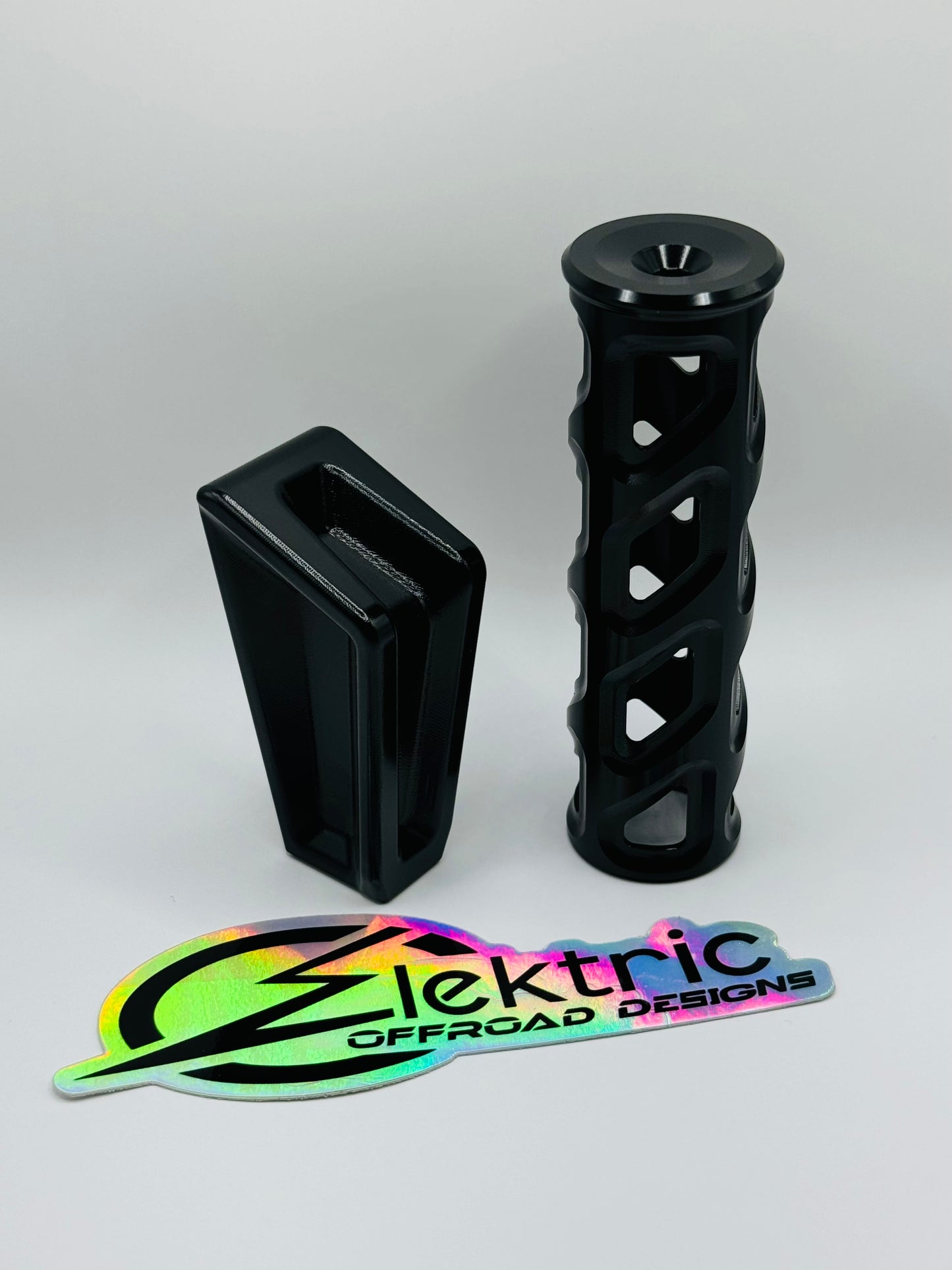 Elektric Offroad Designs Billet Shifter Shift Knob & Passenger Handle Can Am Maverick X3 Black