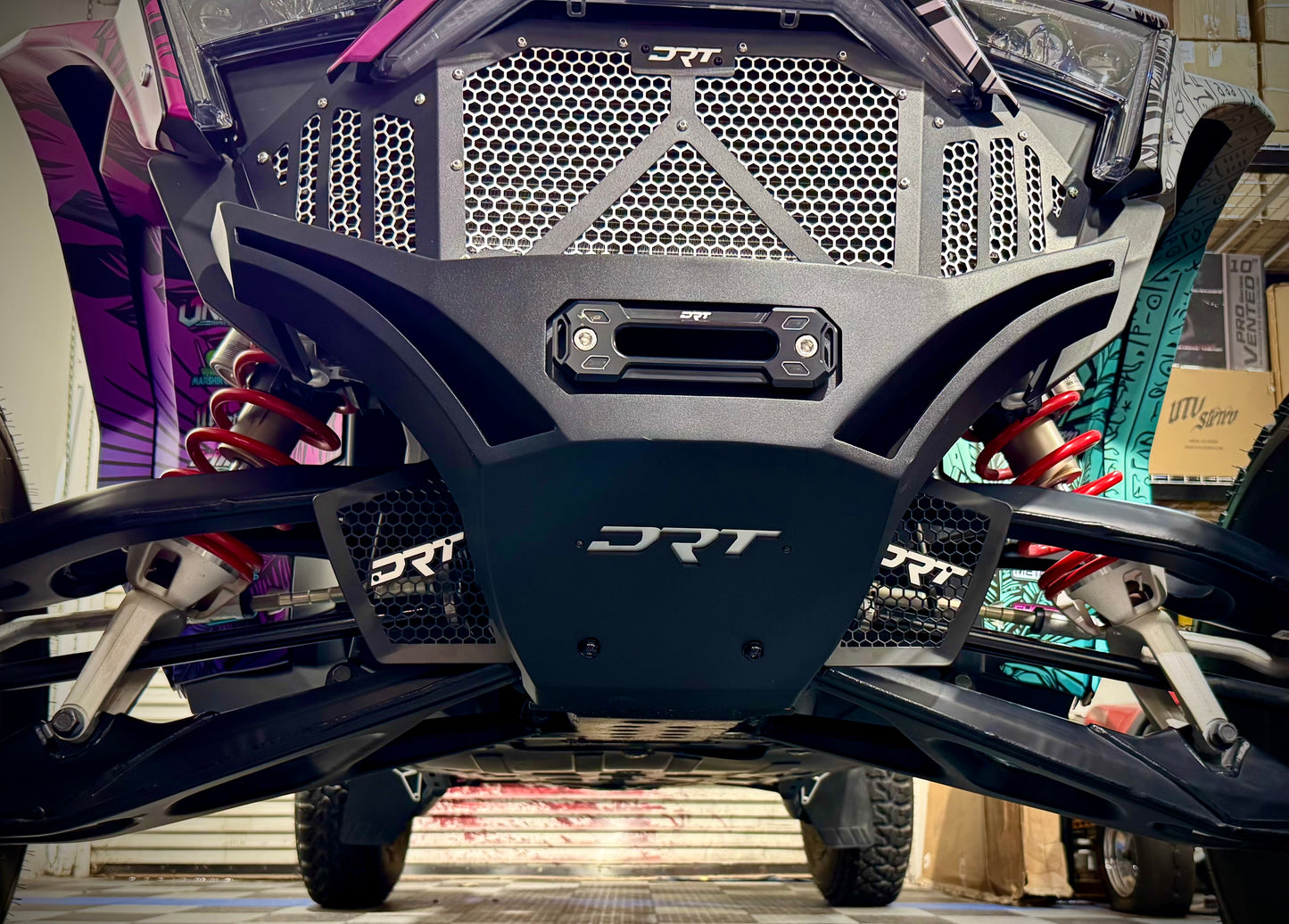 DRT Front Mounted CV Guard View