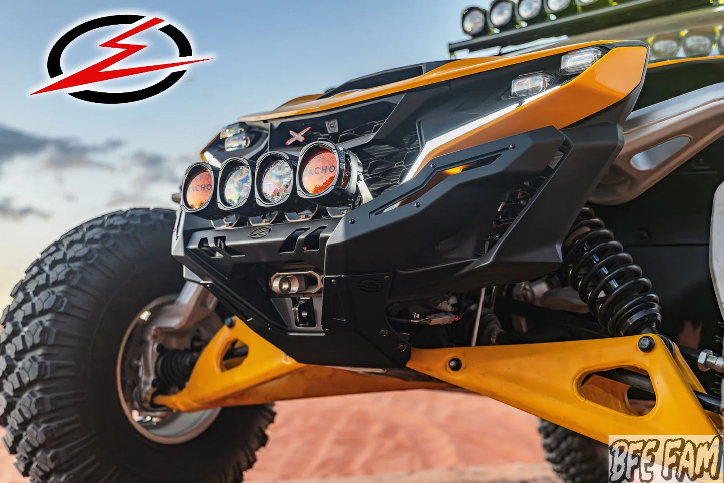 Elektric Offroad Volt Winch Front Bumper Maverick R / Max 2024+ promo Pic