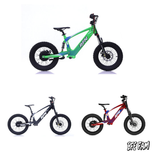 RFN Evo Racing 18 Electric Kids E-Bike Promo Pic