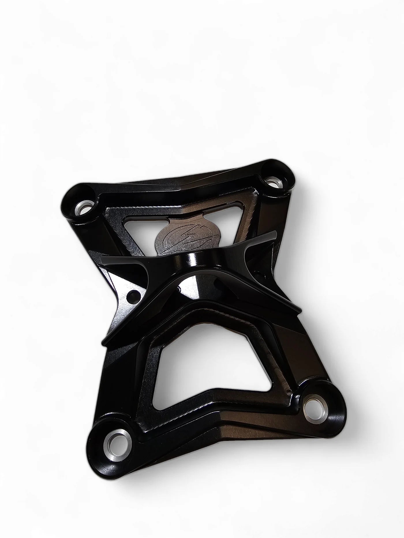 Elektric Offroad Billet Radius Rod Plate W/ Tow Hook Polaris Pro XP / XP4 2020+ Black front view