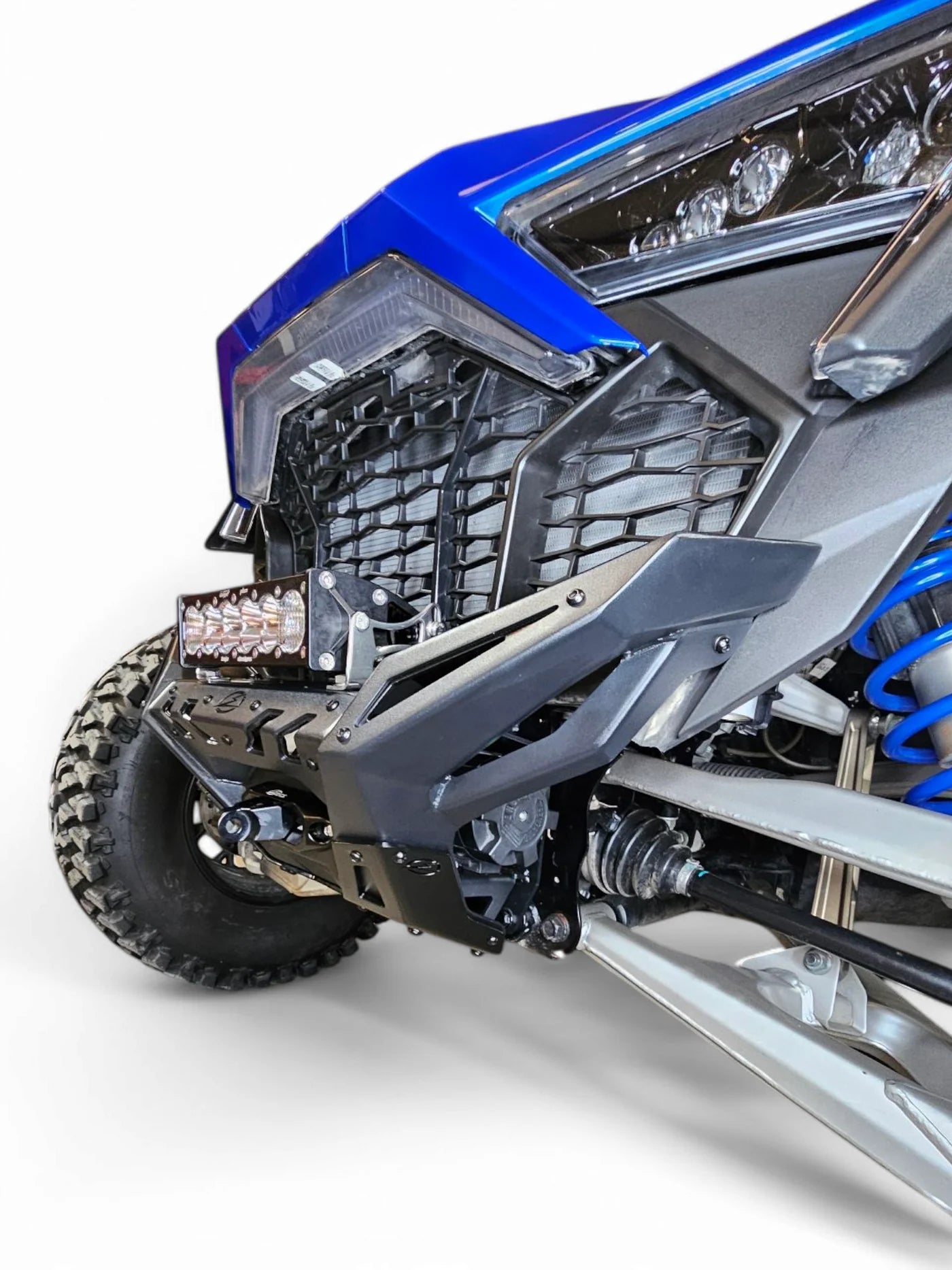 ELEKTRIC OFFROAD VOLT FRONT WINCH BUMPER POLARIS RZR PRO R TURBO R PRO S 2022+ mounted in 22-24