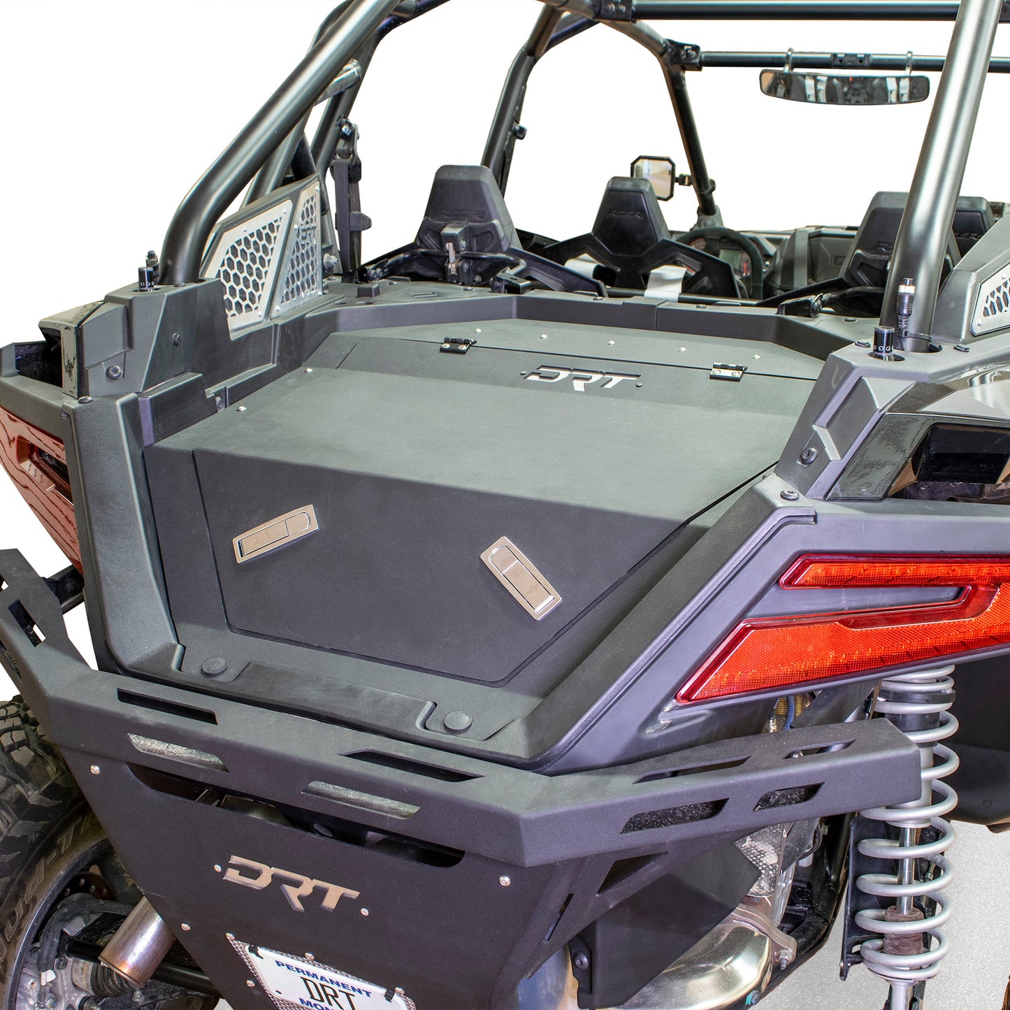 DRT Motorsports RZR Pro XP / Turbo R 2020+ Aluminum Storage/Trunk Enclosure Installed