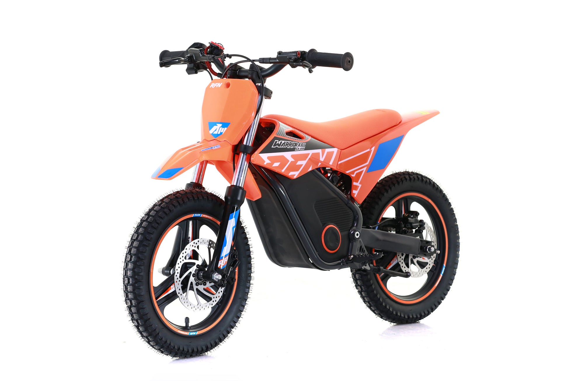 RFN Warrior SX-E500 Kids Electric MX Motorcross Bike Orange Front
