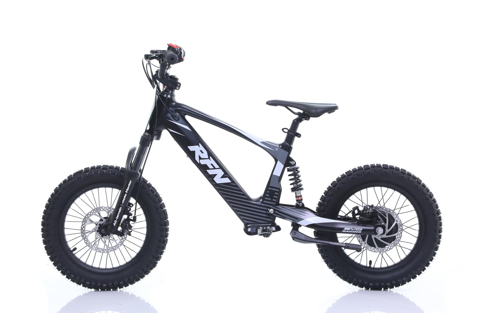 RFN Evo Racing 20 Electric Kids E-Bike Black side